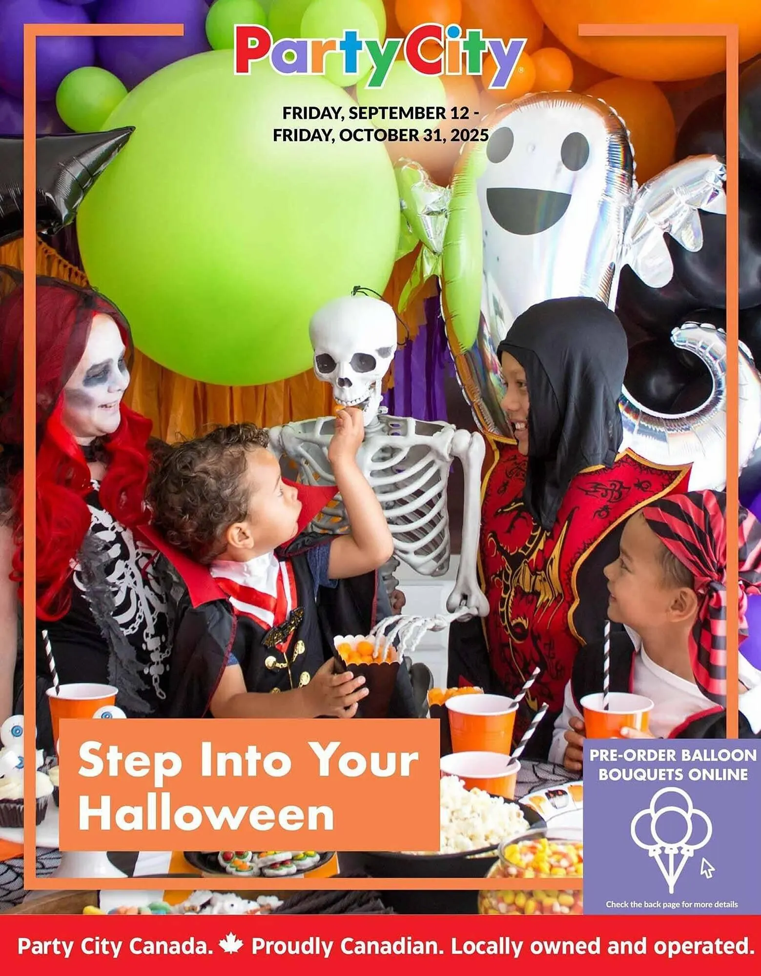 Party City flyer from September 12 to November 1 2025 - flyer page 1