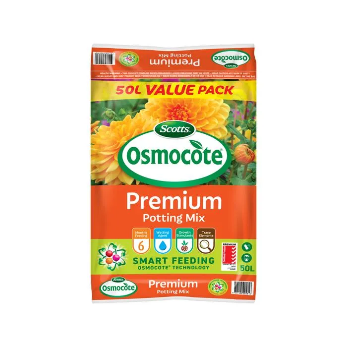 Scotts Osmocote 50L Premium Potting Mix