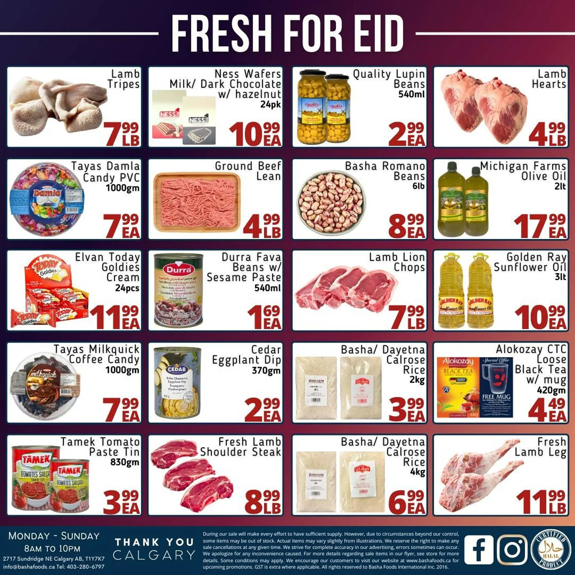 Basha Foods flyer from March 28 to April 3 2025 - flyer page 11