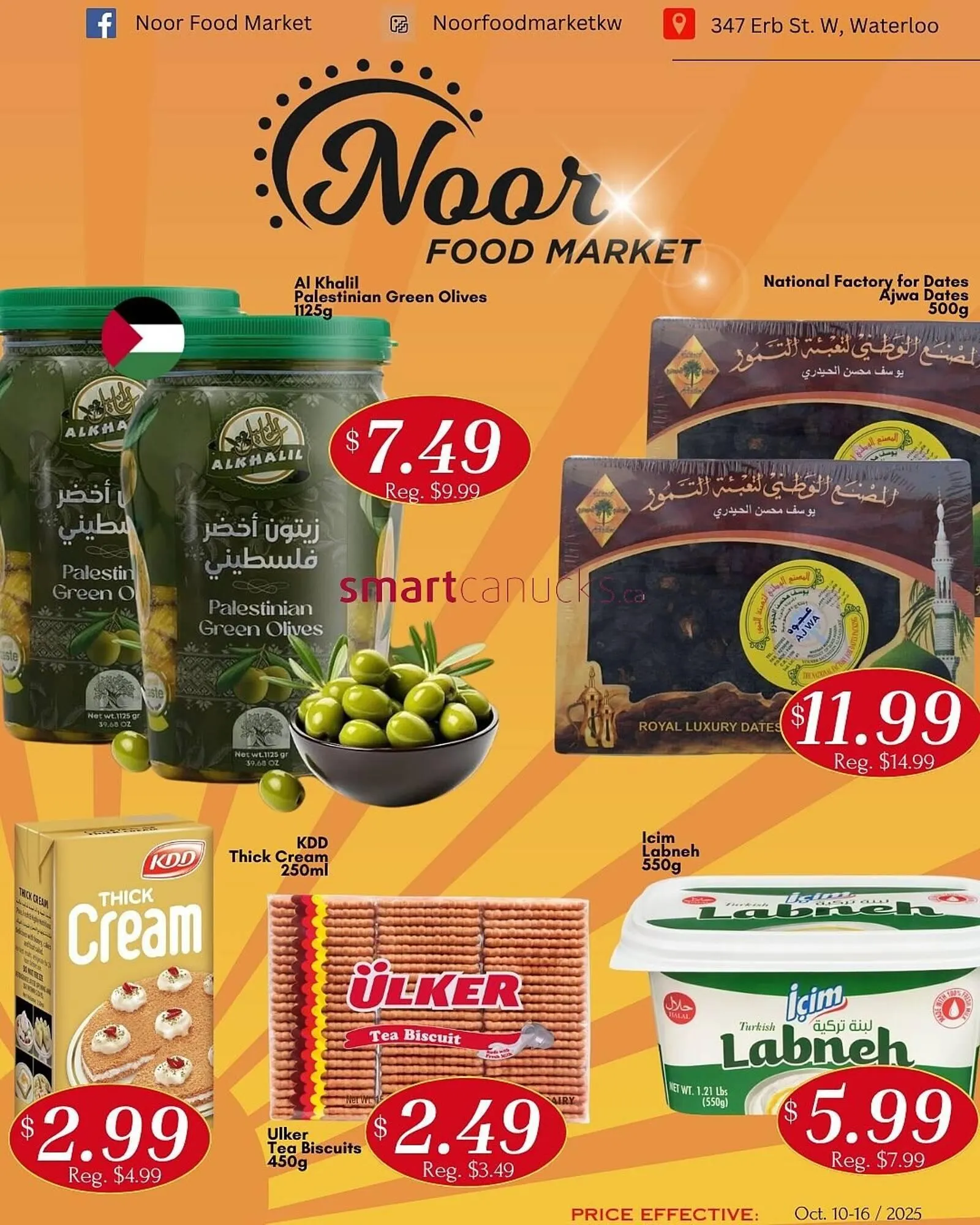 Noor Food Market flyer from October 10 to October 16 2025 - flyer page 1