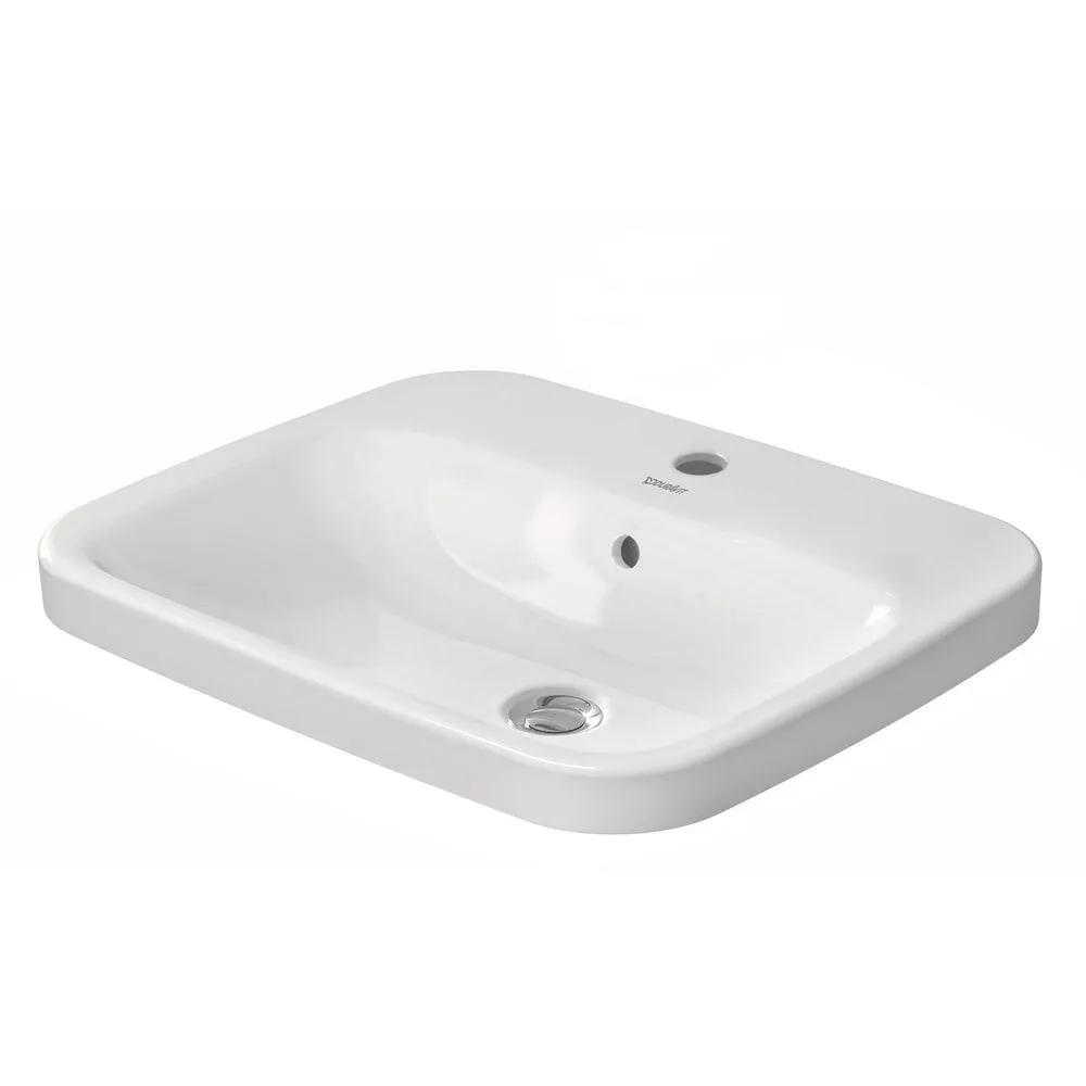 DuraStyle Ceramic 22-inch Single-Hole Undermount Bathroom Sink in White