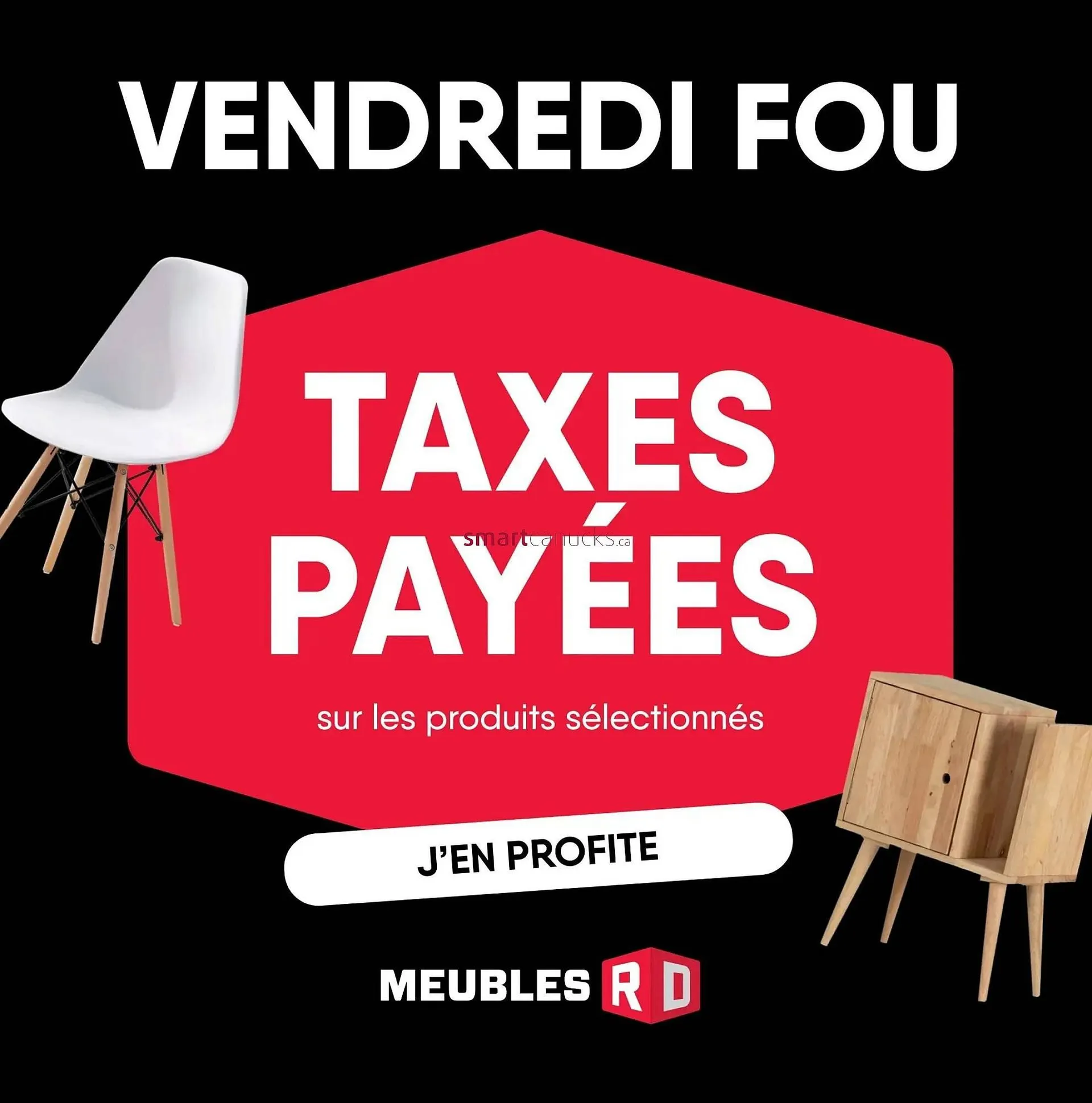 Meubles RD flyer from November 24 to December 7 2025 - flyer page 1