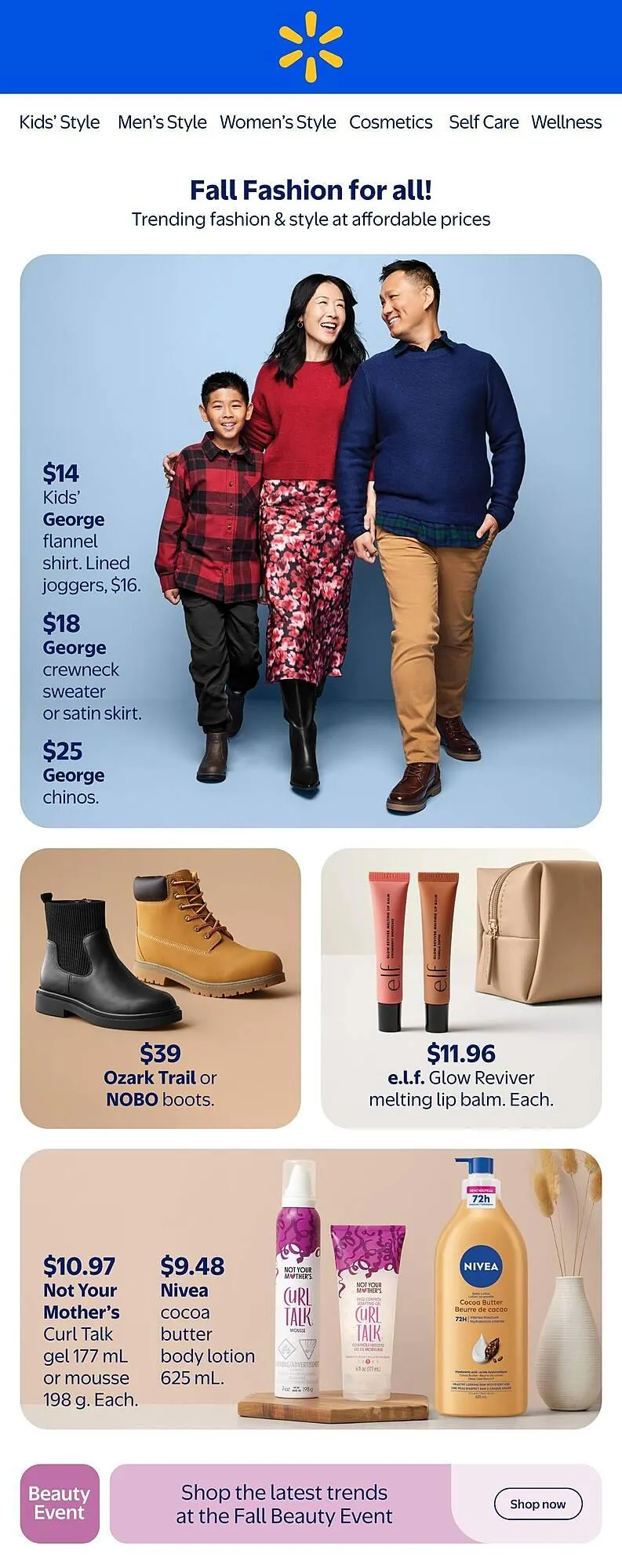 Walmart flyer from September 26 to October 17 2025 - flyer page 1