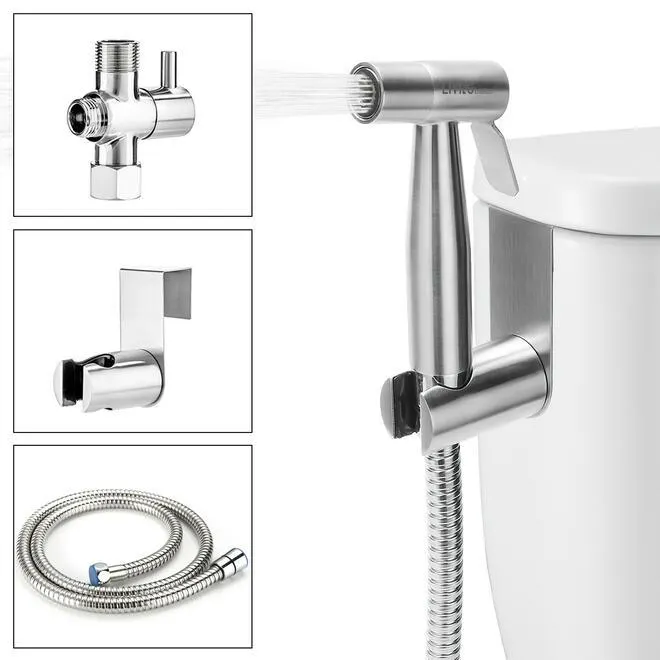 Stainless Steel Hand Held Bidet Sprayer for Toilet
