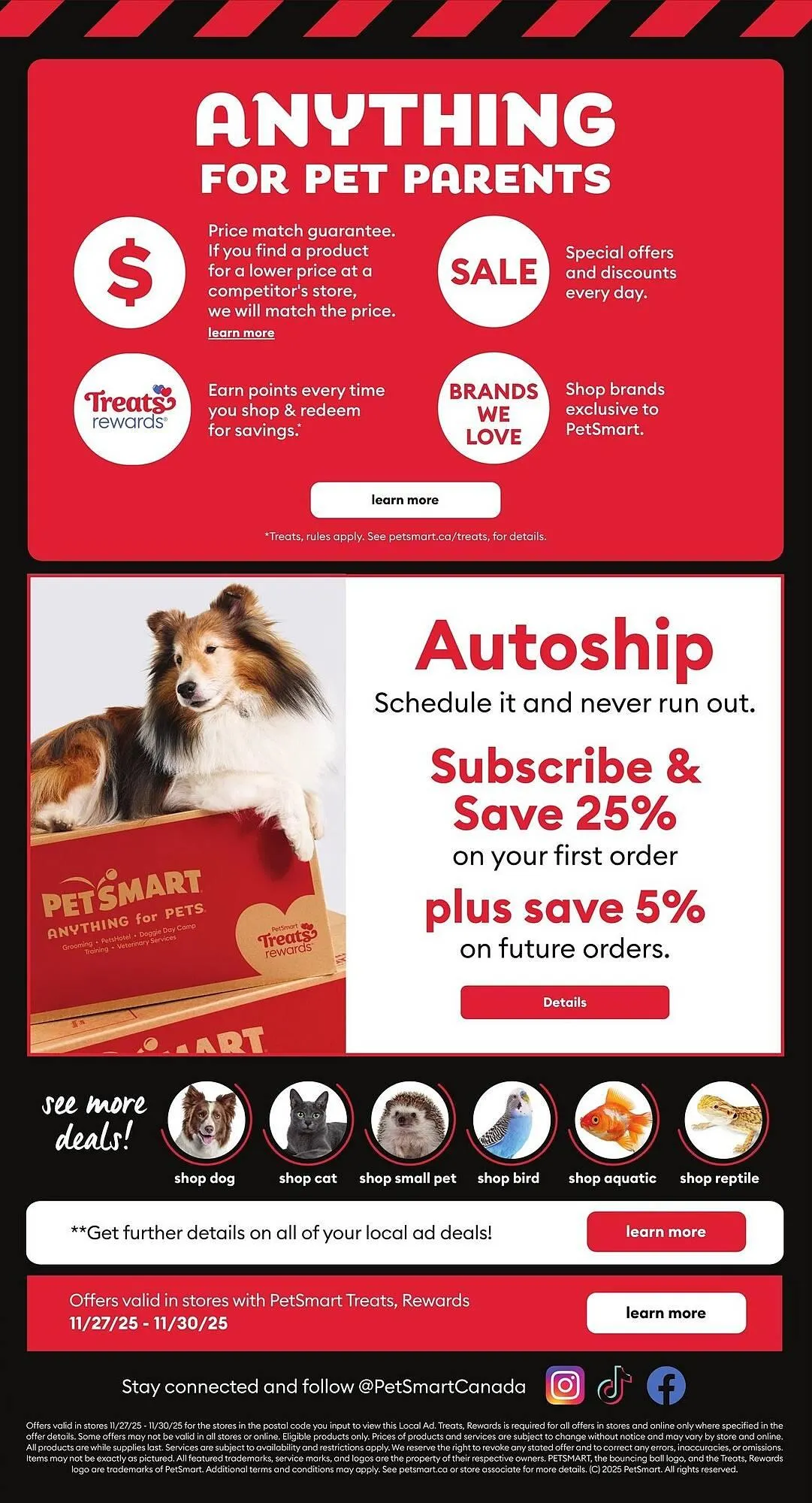 Petsmart flyer from November 27 to December 2 2025 - flyer page 9