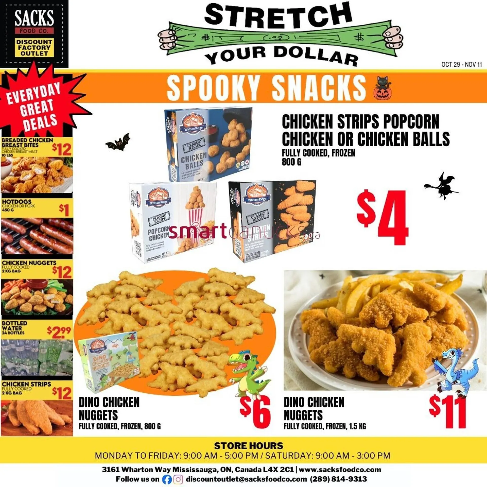 Sacks Food Co. flyer from October 29 to November 4 2025 - flyer page 1
