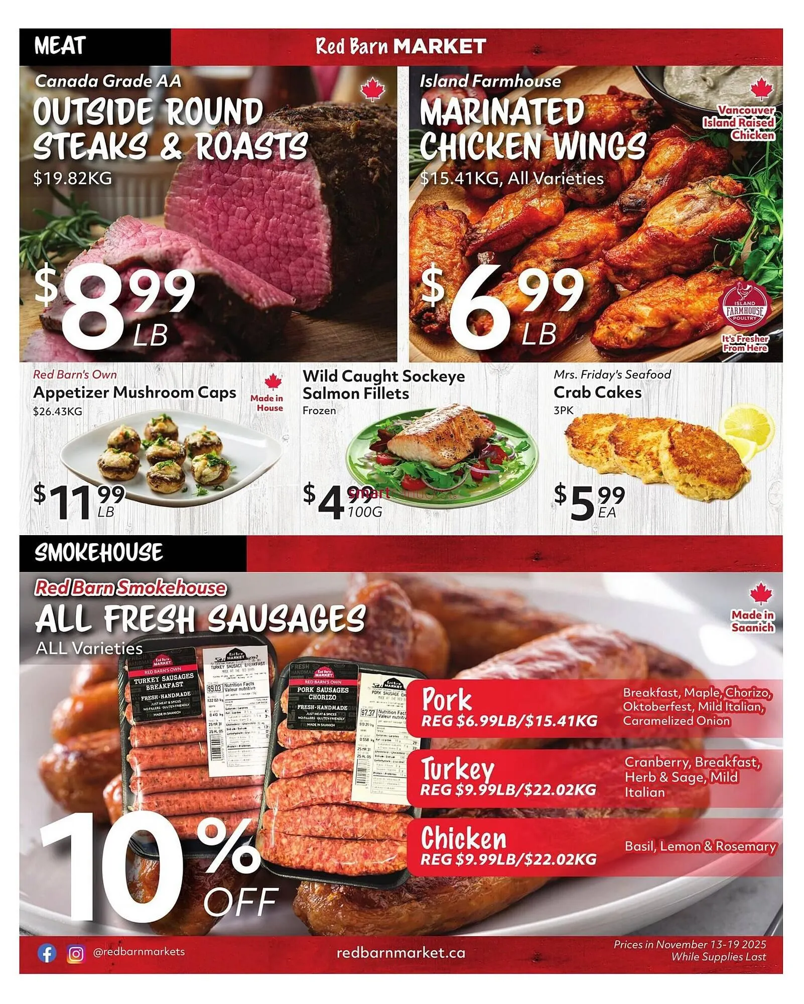 Red Barn Market flyer from November 13 to December 10 2025 - flyer page 4