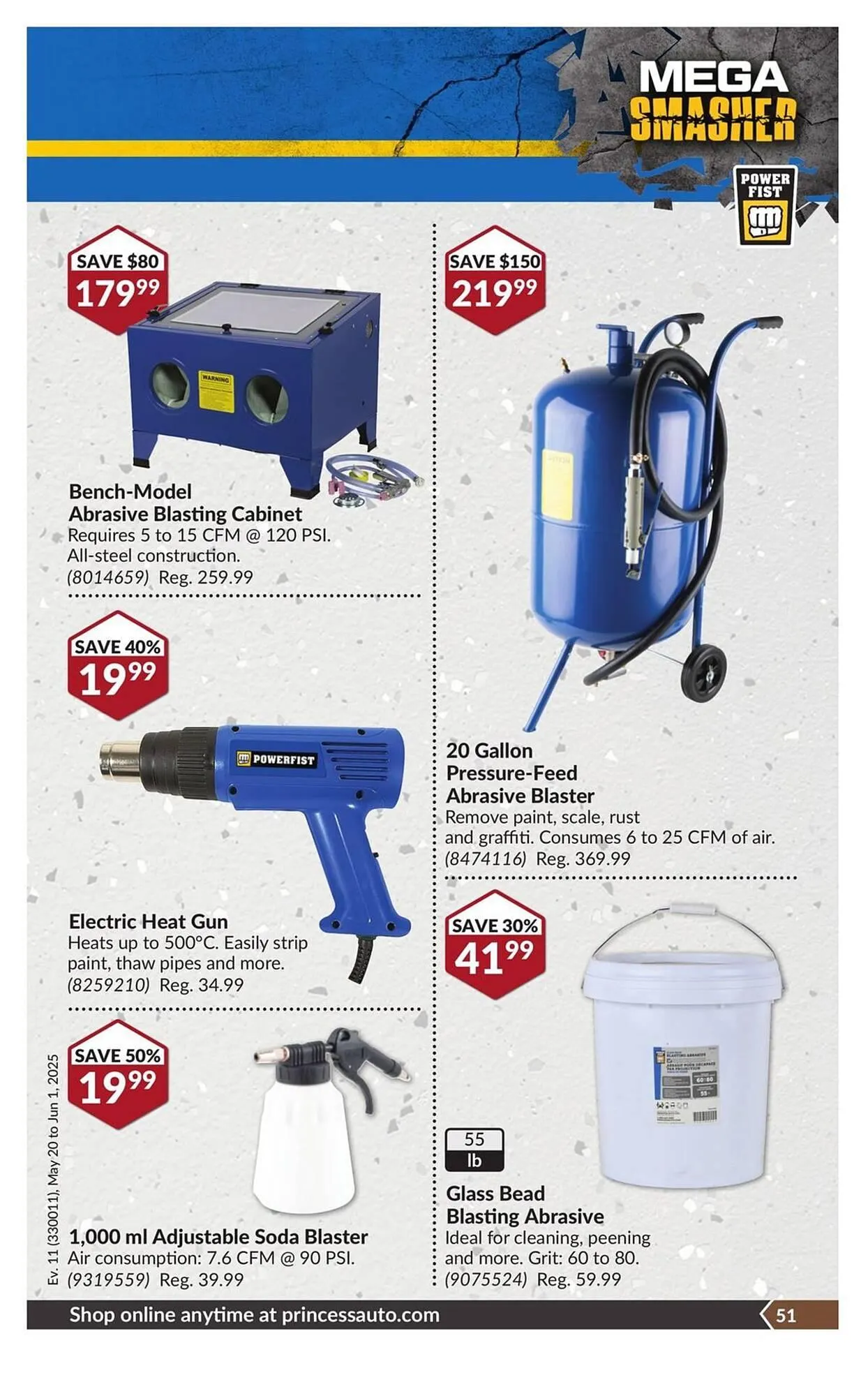 Princess Auto flyer from May 20 to June 1 2025 - flyer page 58