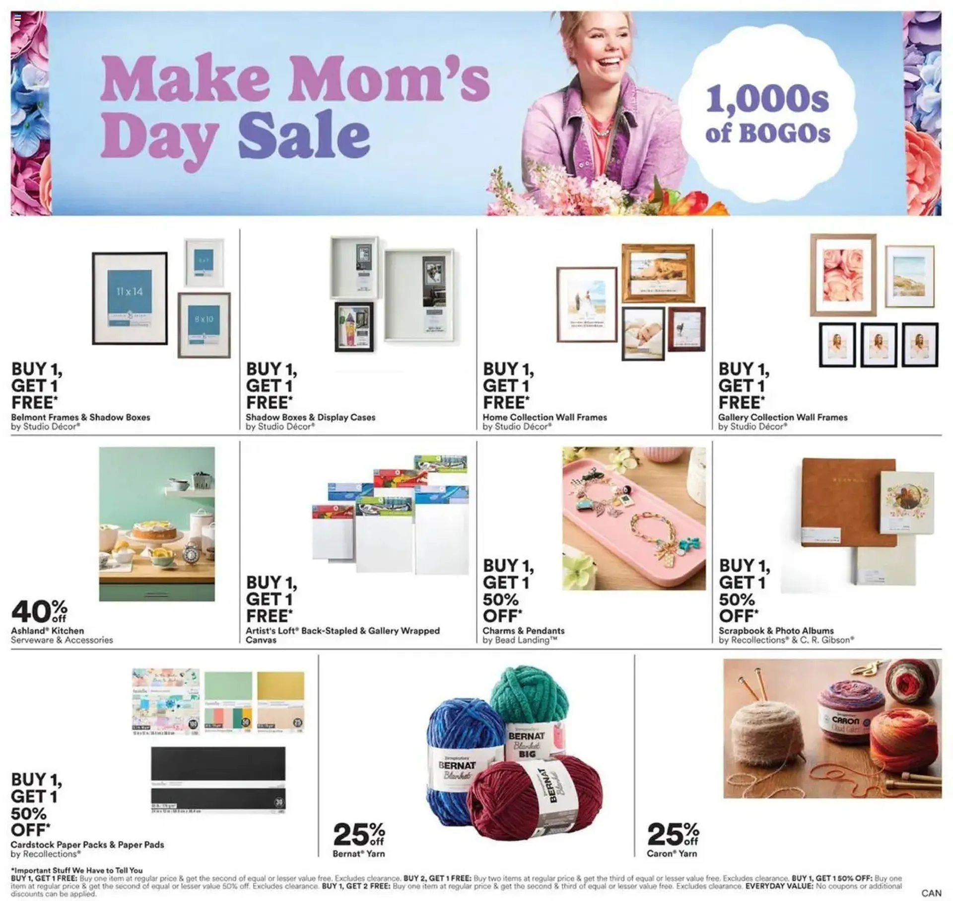 Michaels flyer from April 25 to May 1 2025 - flyer page 1