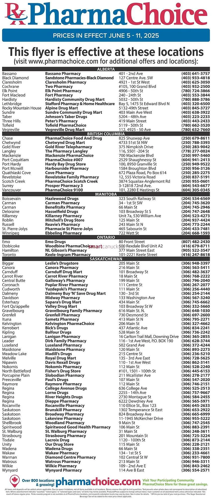 PharmaChoice flyer from June 5 to June 11 2025 - flyer page 8