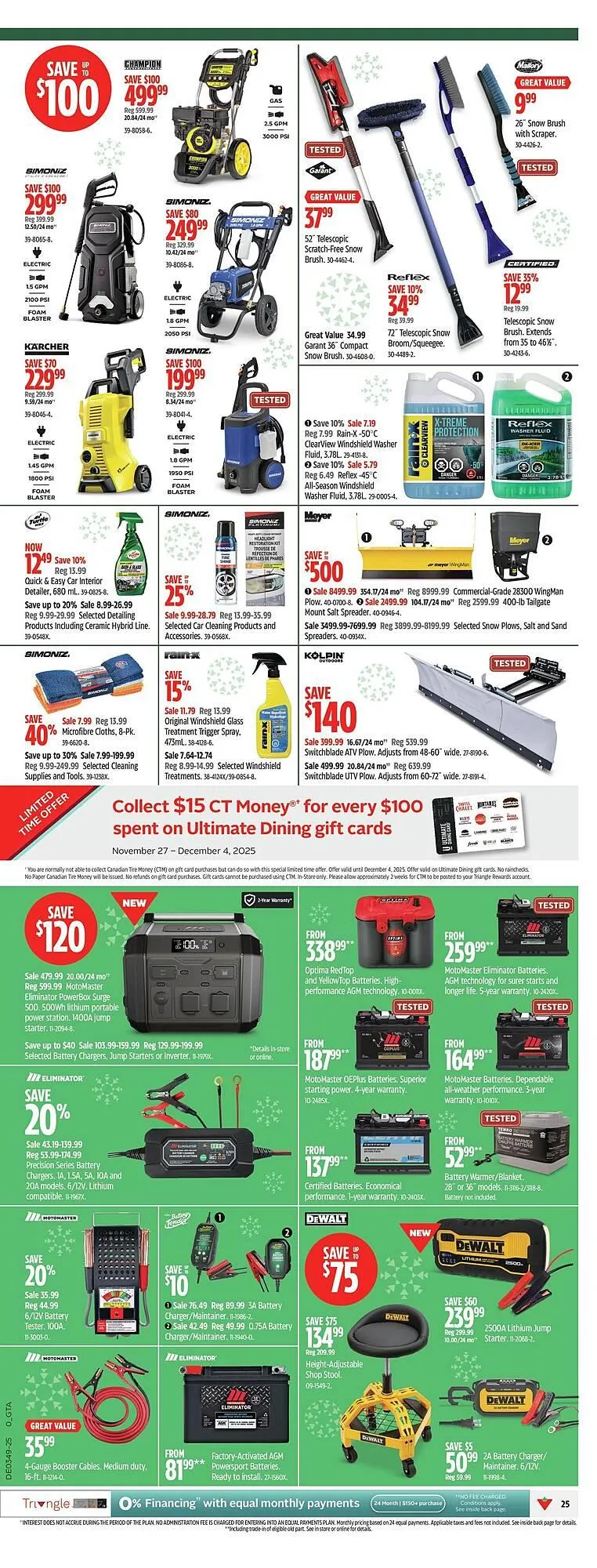 Canadian Tire flyer from November 27 to December 4 2025 - flyer page 32