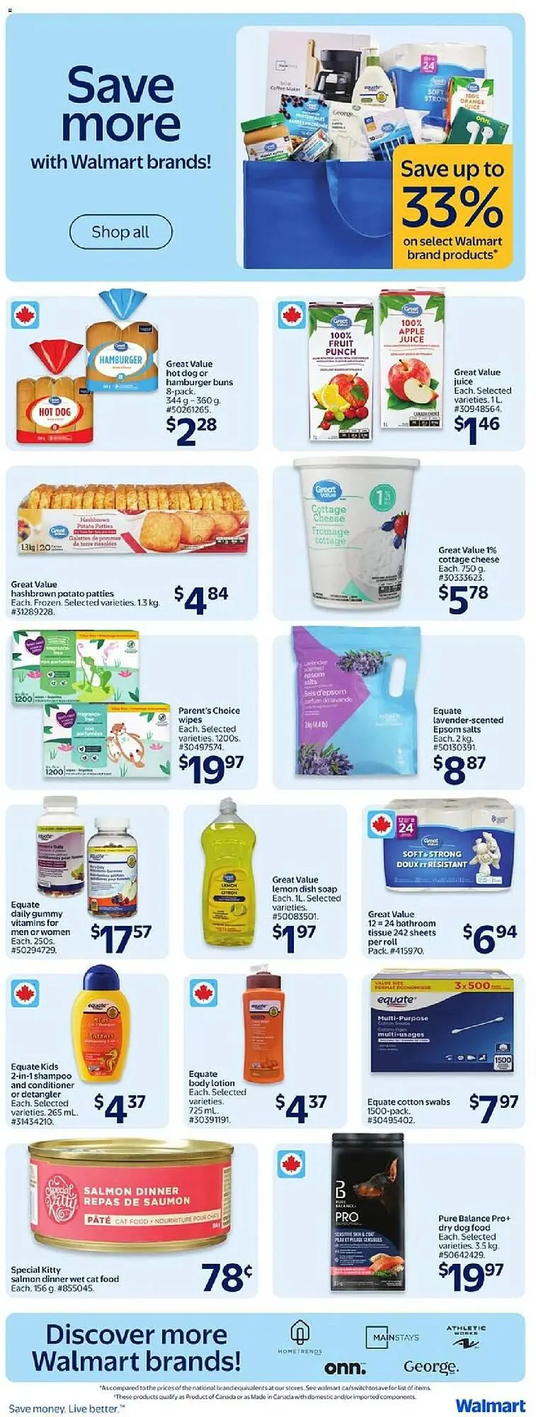 Walmart flyer from August 7 to August 14 2025 - flyer page 5
