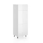 Alexandria - Pantry Cabinet with 6 doors in White, 30 inch x 84.8 inch x 24 inch