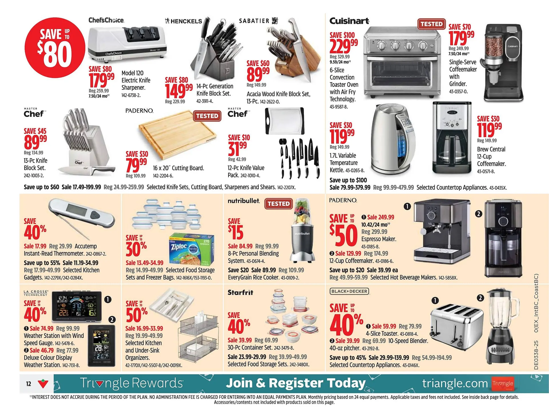 Canadian Tire flyer from September 11 to September 17 2025 - flyer page 12