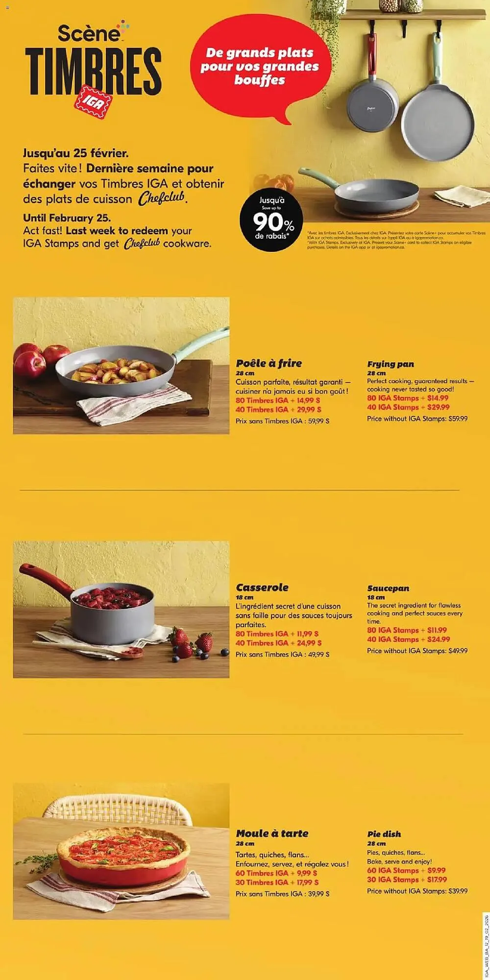 IGA flyer from February 19 to February 25 2026 - flyer page 14