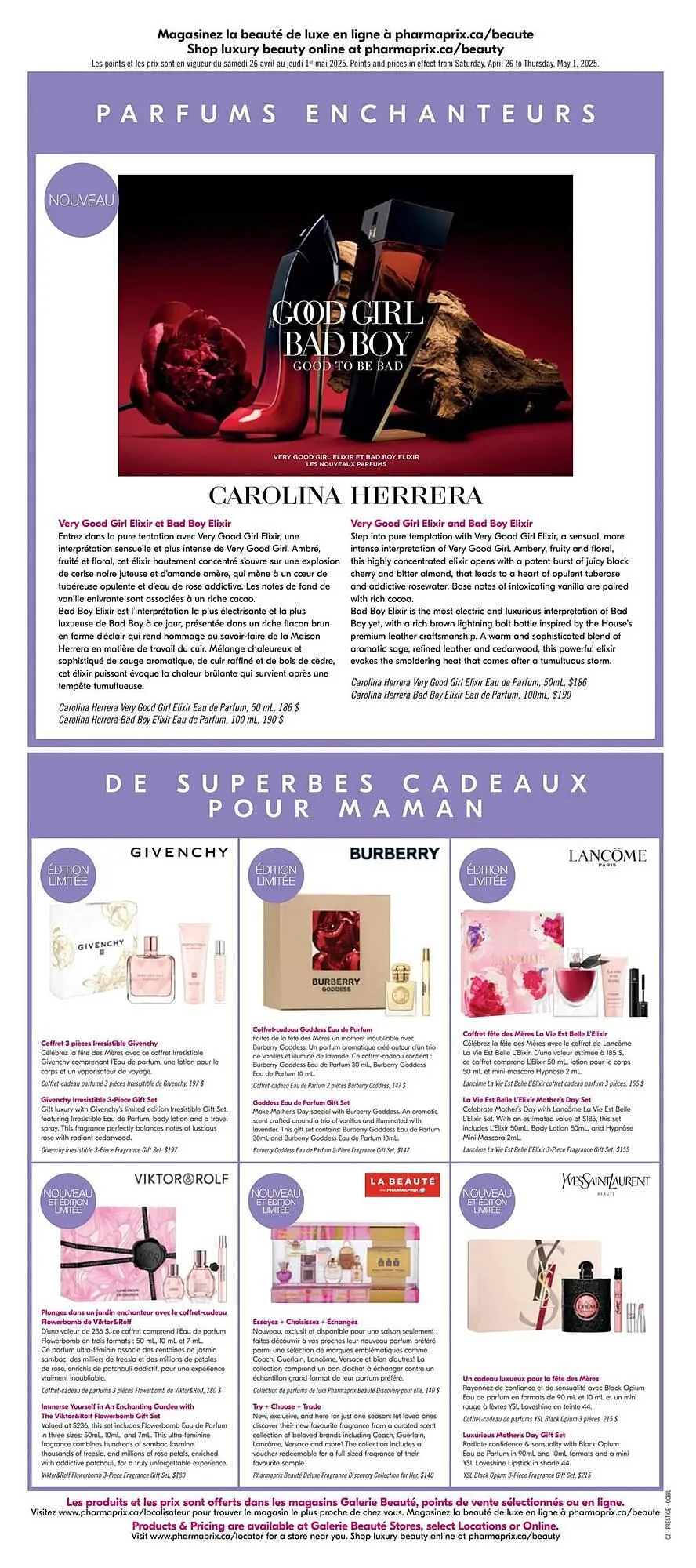 Pharmaprix flyer from April 26 to May 1 2025 - flyer page 9