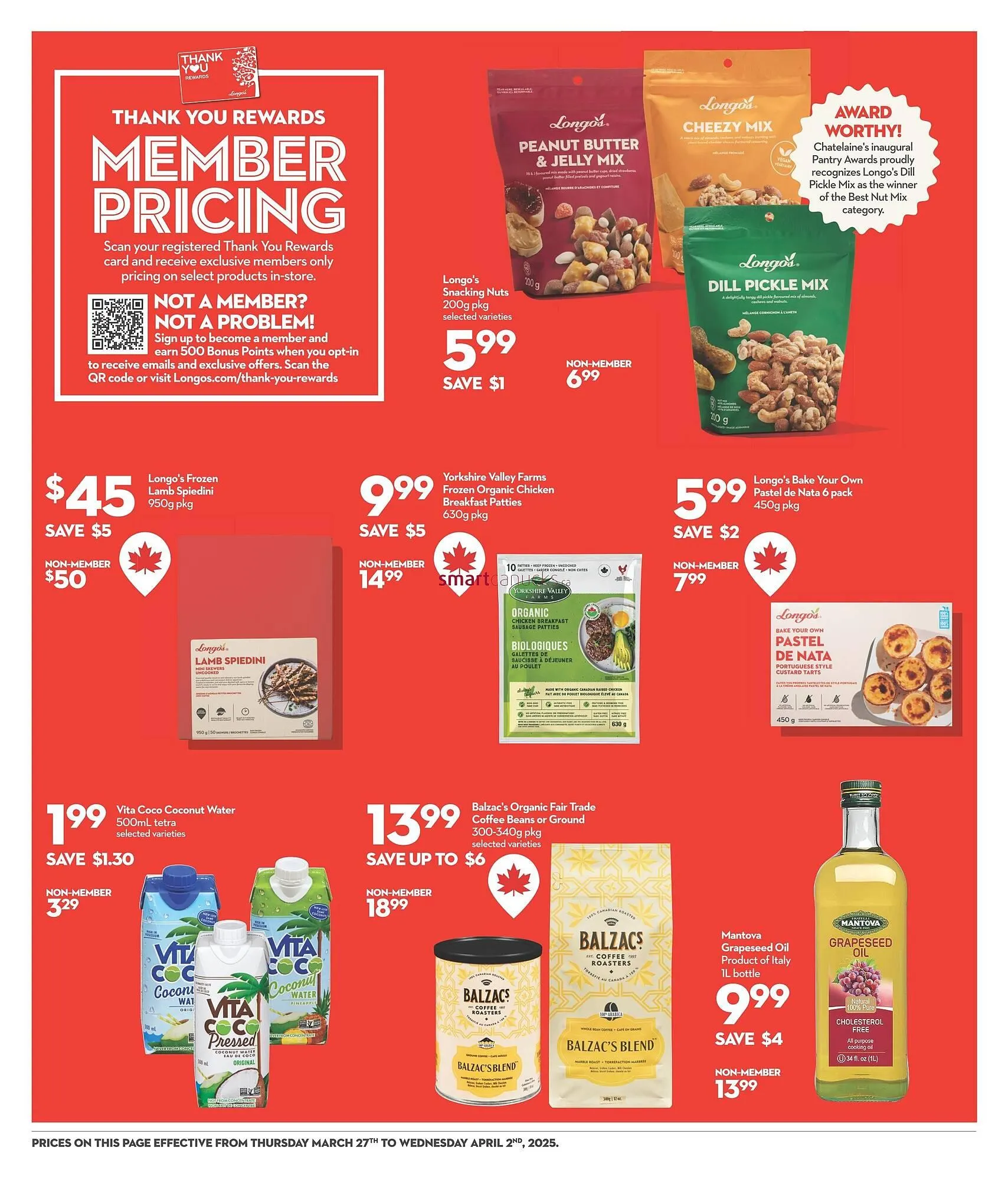 Longo's flyer from March 27 to April 2 2025 - flyer page 3