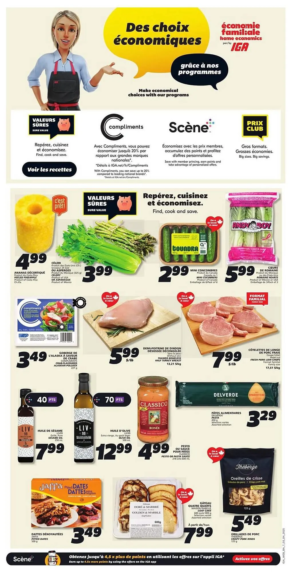 IGA flyer from April 3 to April 9 2025 - flyer page 11