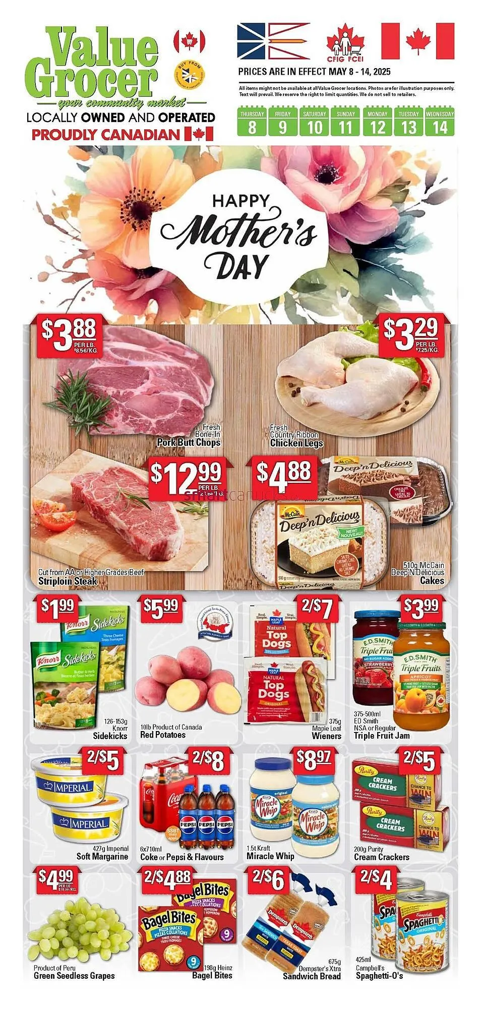Value Grocer flyer from May 1 to May 31 2025 - flyer page 1