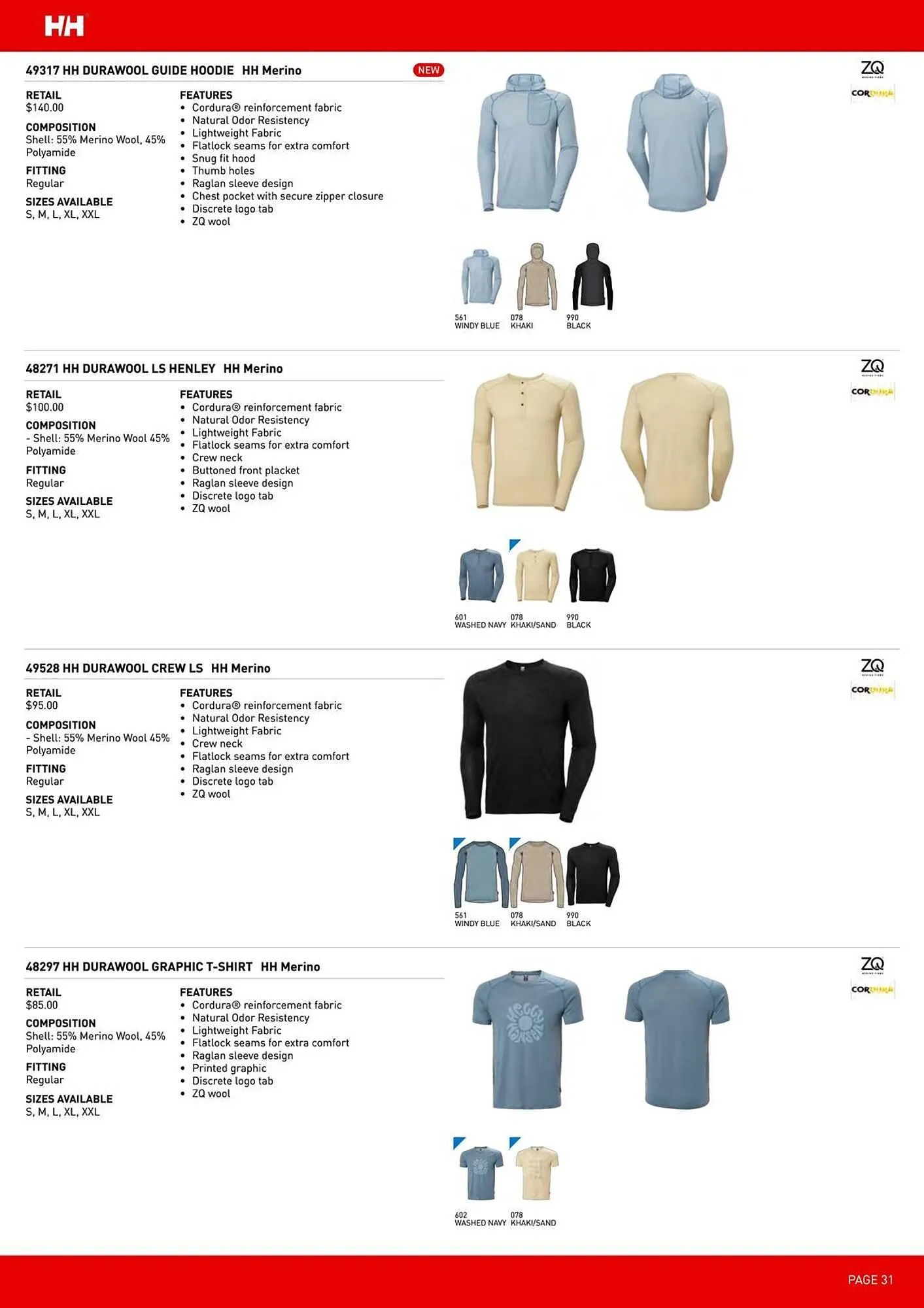 Helly Hansen flyer from March 12 to May 31 2026 - flyer page 31