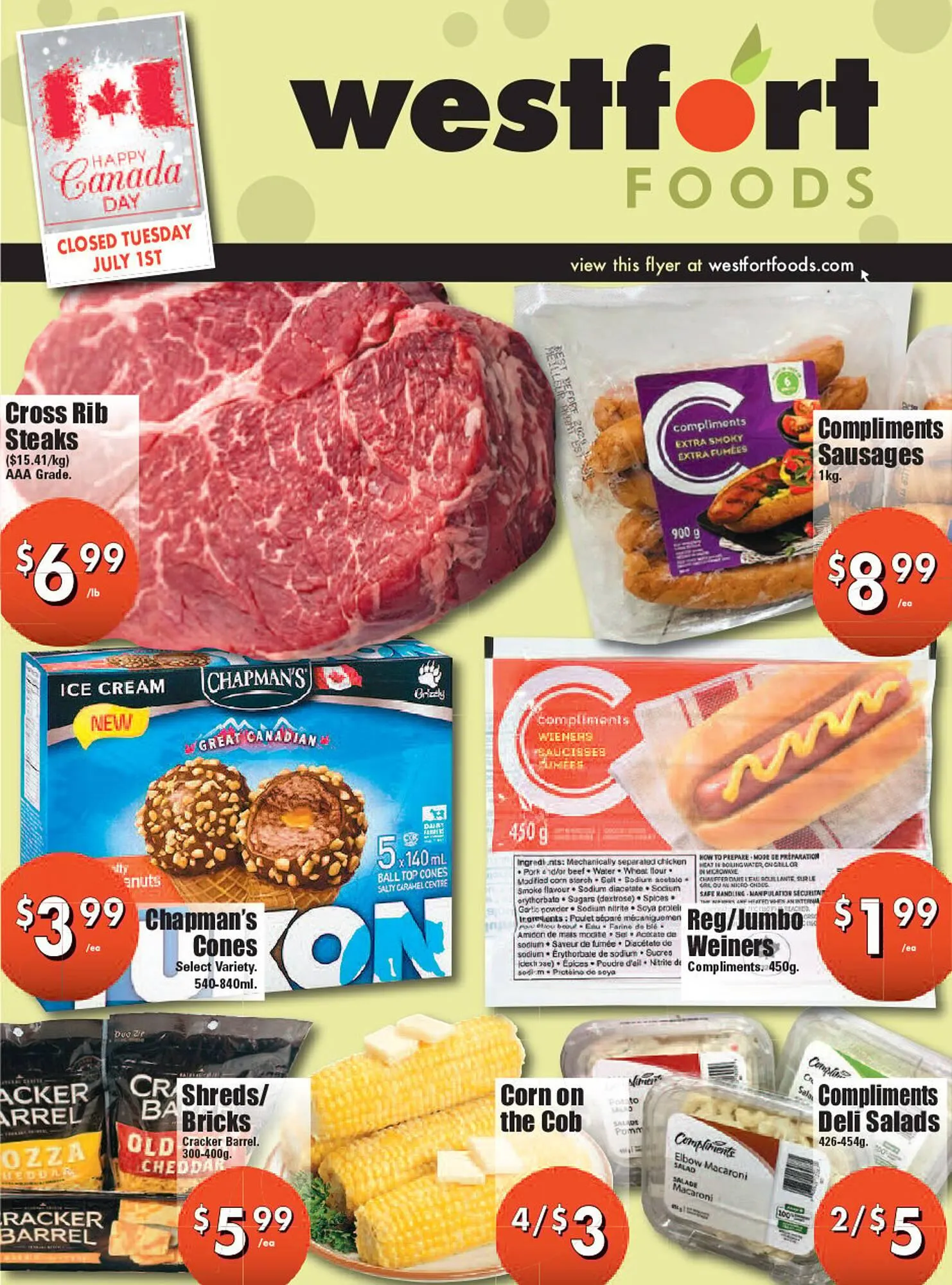 Westfort Foods flyer - 1