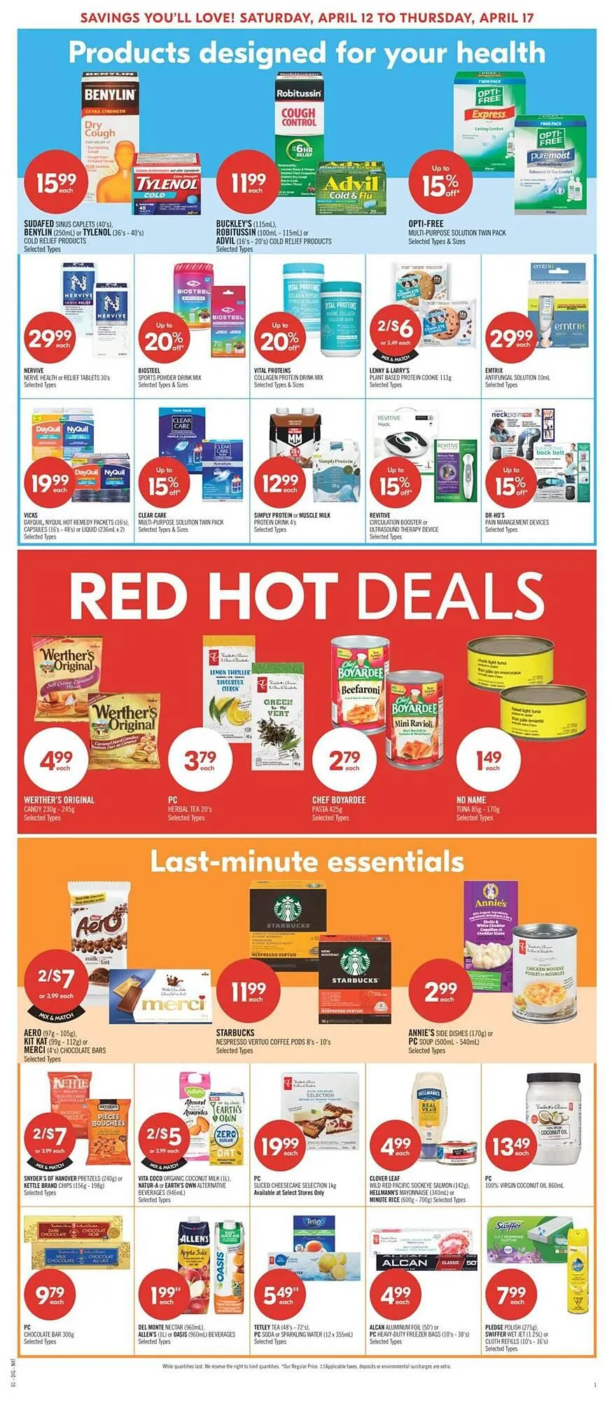 Shoppers Drug Mart flyer from April 10 to April 21 2025 - flyer page 21