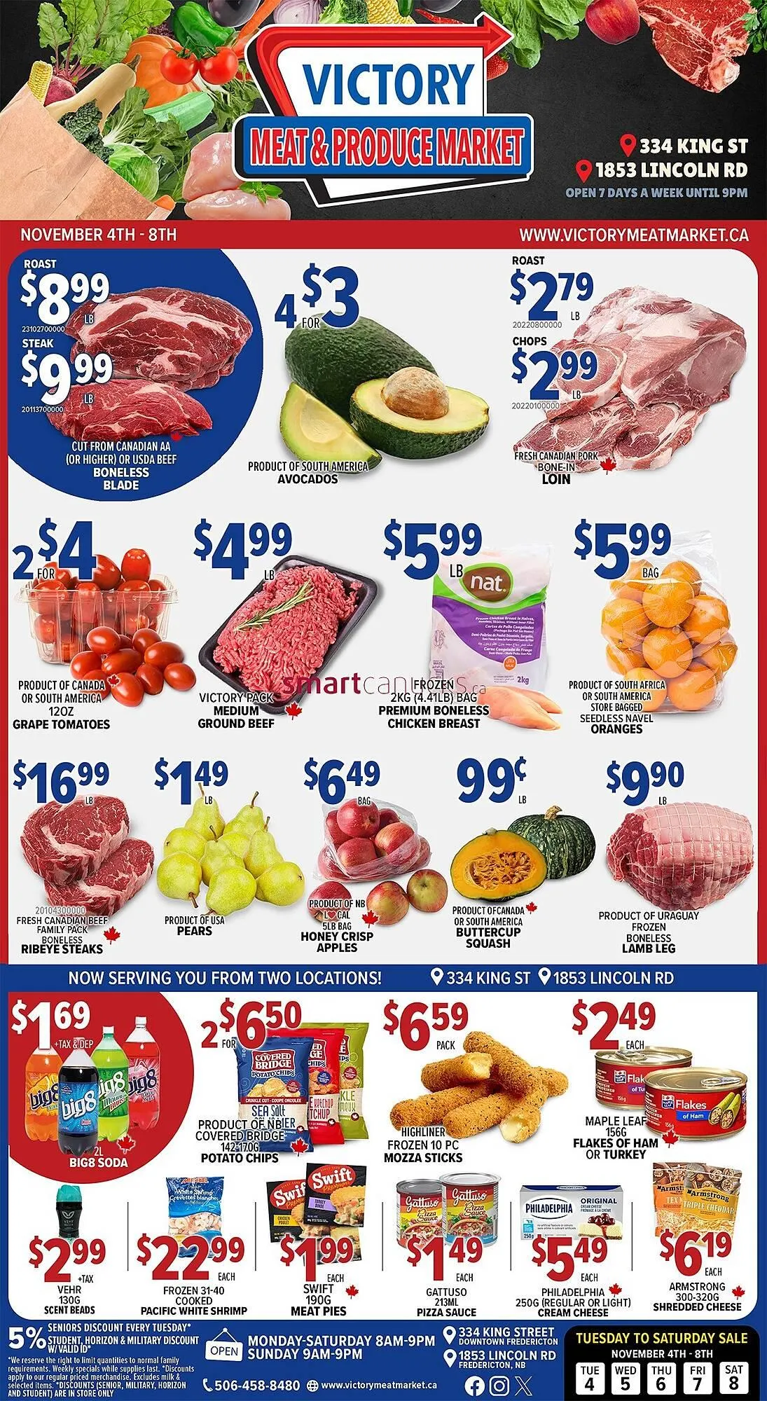 Victory Meat Market flyer from November 5 to November 11 2025 - flyer page 1