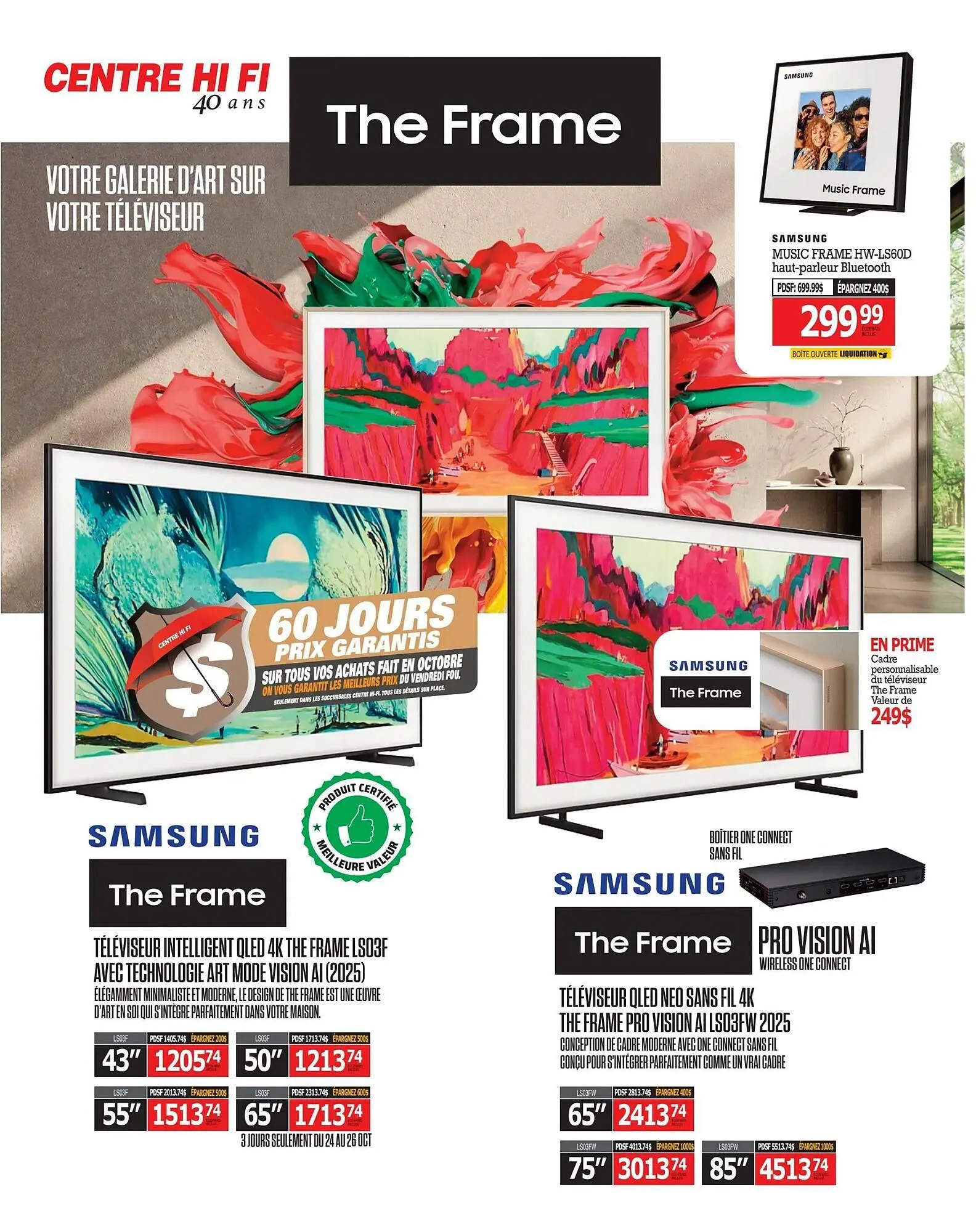 Centre Hi-Fi flyer from October 24 to October 30 2025 - flyer page 12