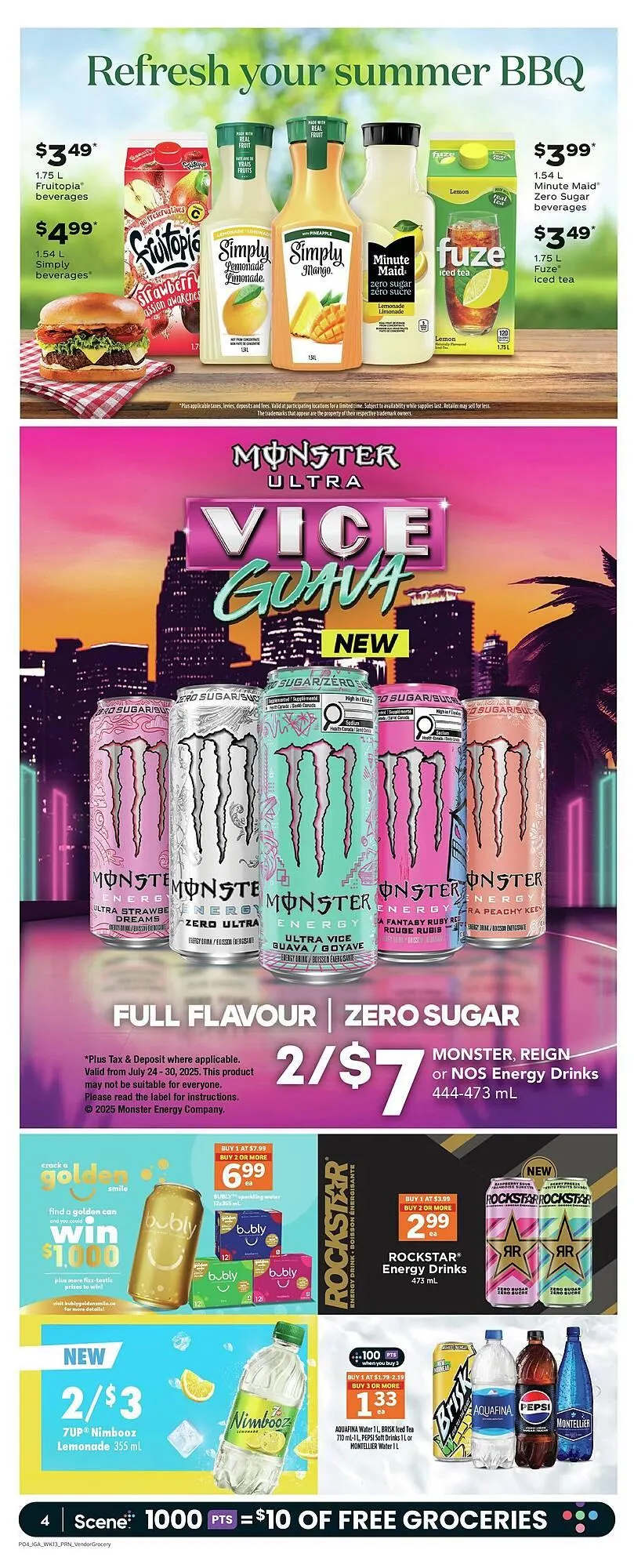 IGA flyer from July 25 to August 1 2025 - flyer page 5