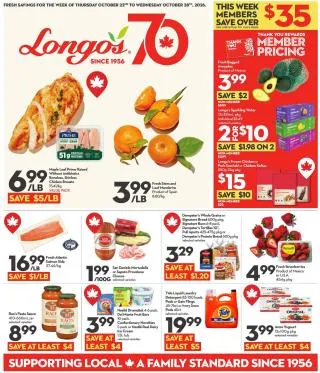 Longo's Flyer from October 22 to October 28 2026 - flyer page 1