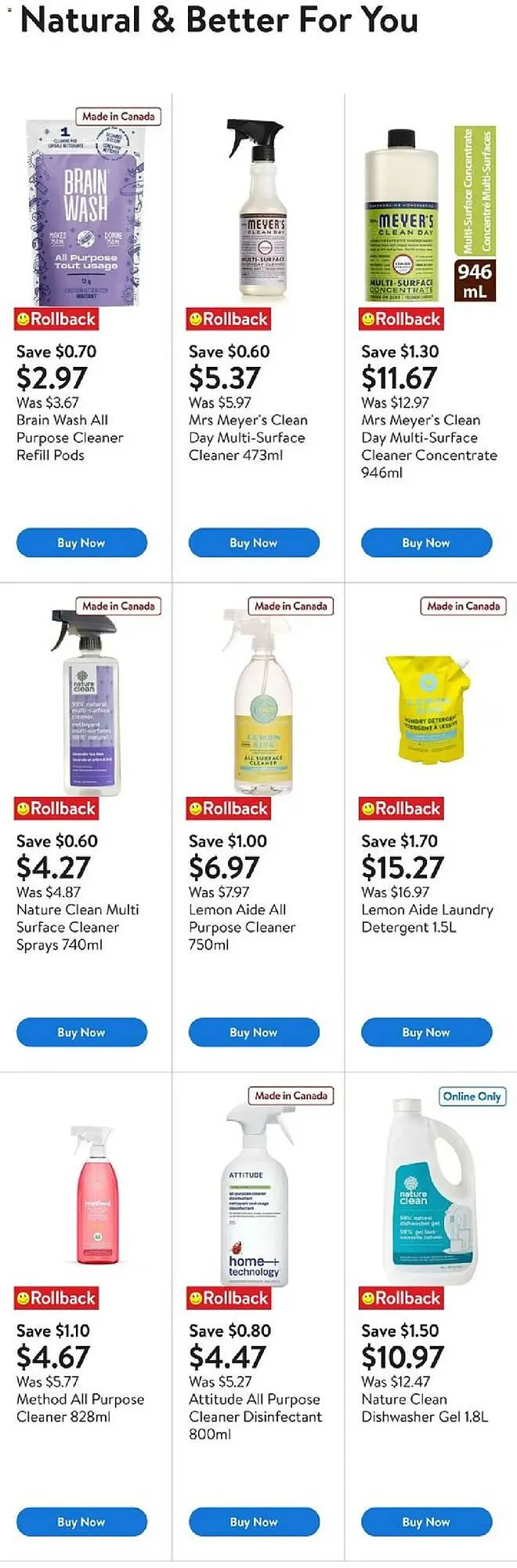 Walmart flyer from September 25 to October 9 2025 - flyer page 7