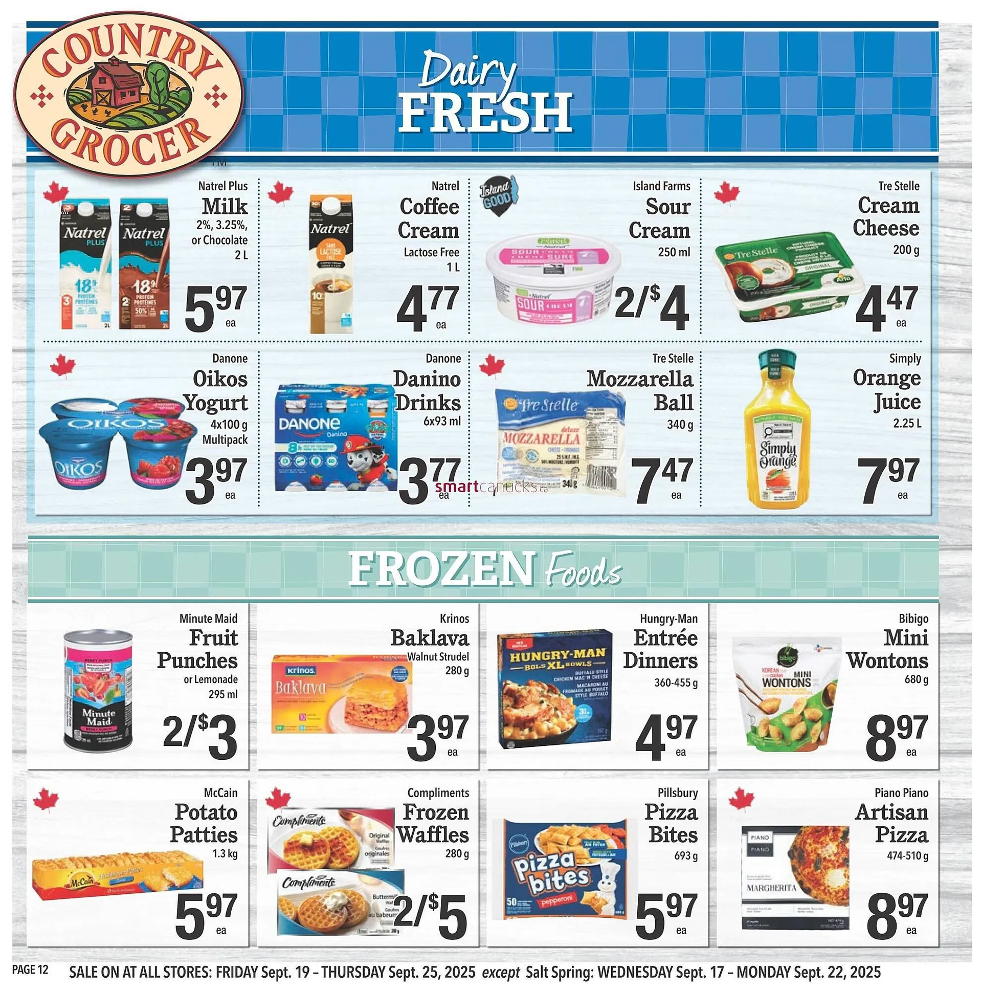 Country Grocer flyer from September 18 to September 24 2025 - flyer page 12