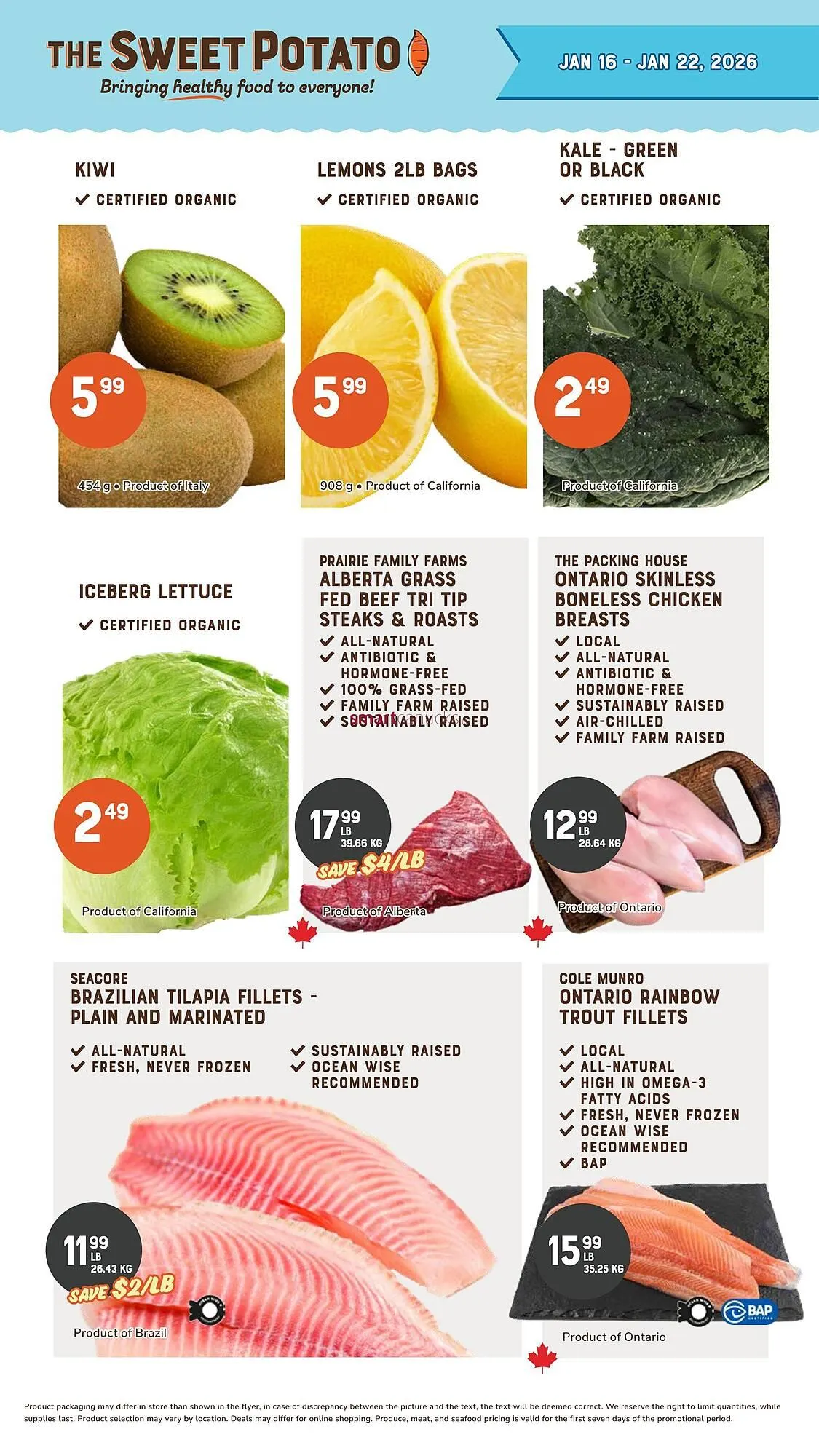 The Sweet Potato flyer from January 16 to January 22 2026 - flyer page 2