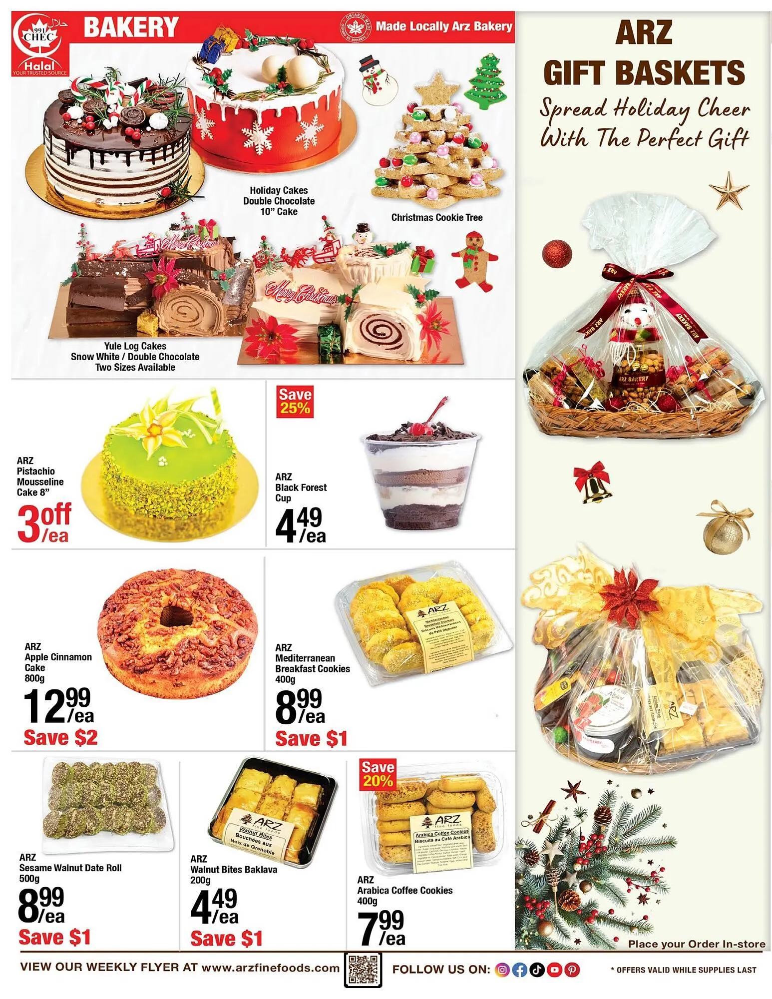 Arz Fine Foods flyer from December 31 to January 8 2026 - flyer page 2