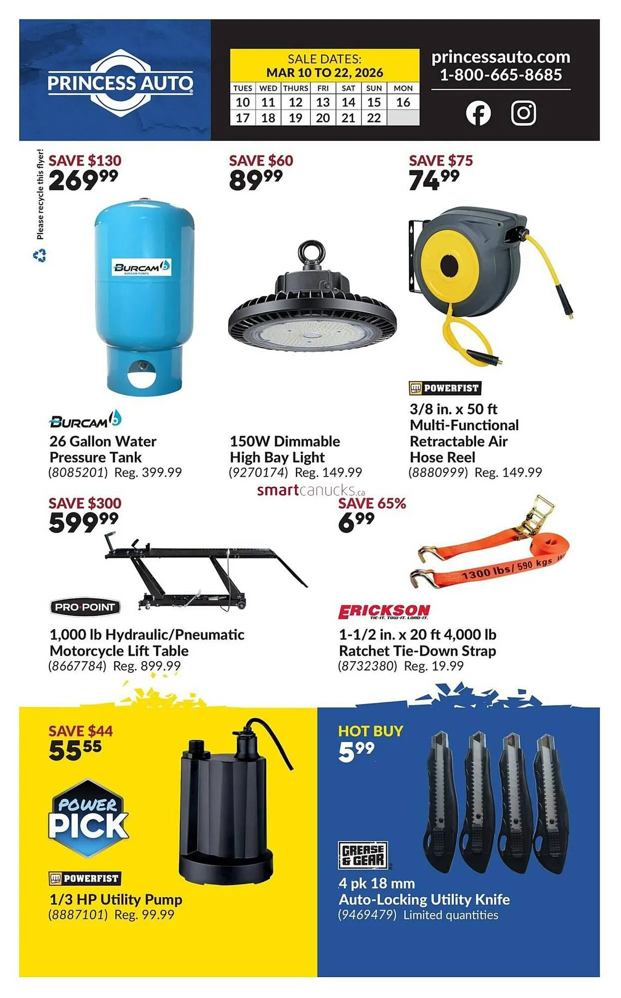 Princess Auto flyer from March 10 to March 22 2026 - flyer page 2