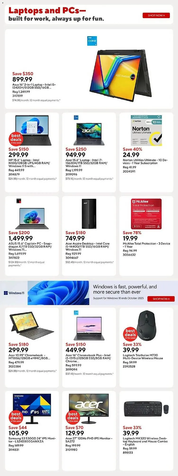 Staples flyer from October 24 to October 31 2025 - flyer page 5