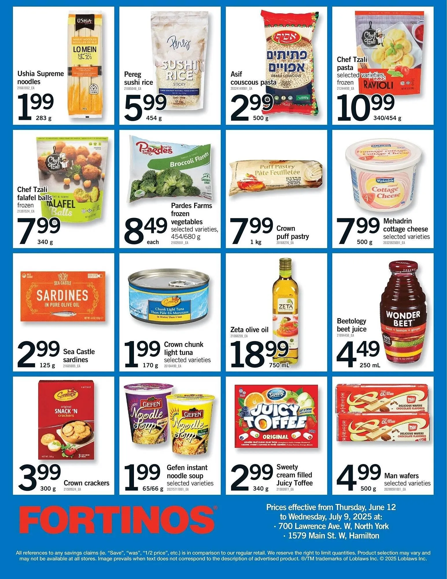 Fortinos flyer from July 3 to July 16 2025 - flyer page 26