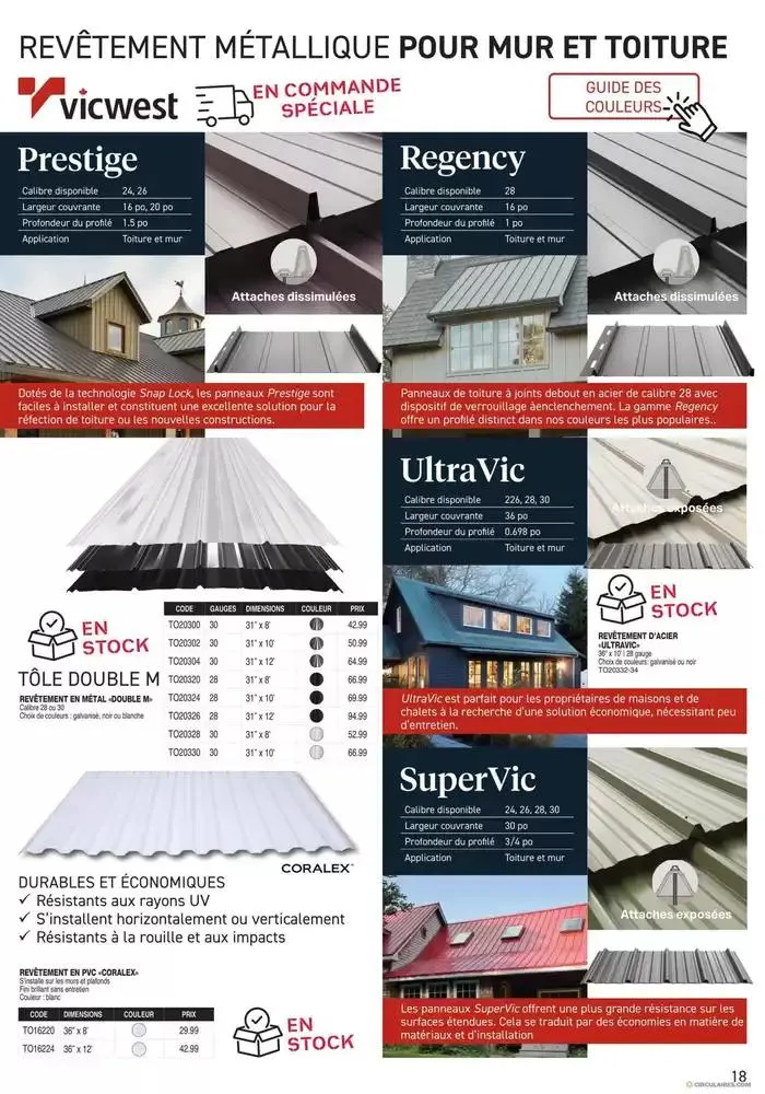 SERVICE D'ESTIMATION DE PROJET 2025 from February 20 to May 14 2025 - flyer page 18
