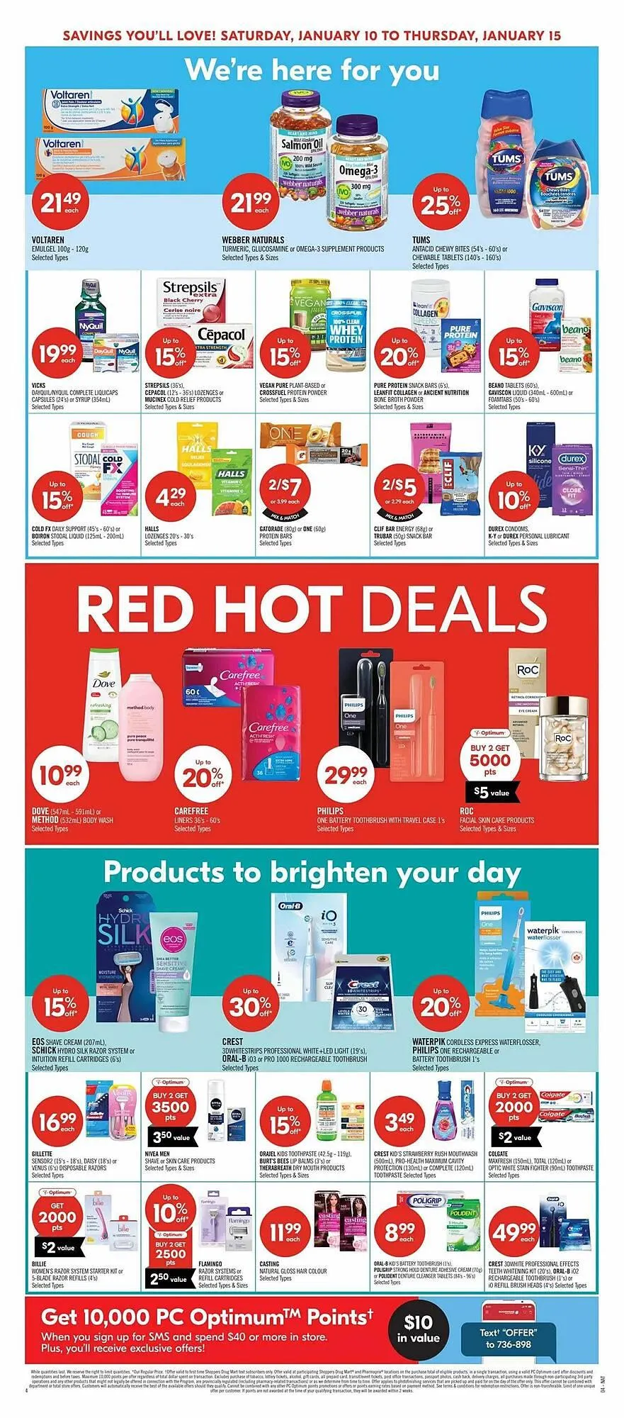 Shoppers Drug Mart flyer from January 8 to January 15 2026 - flyer page 11