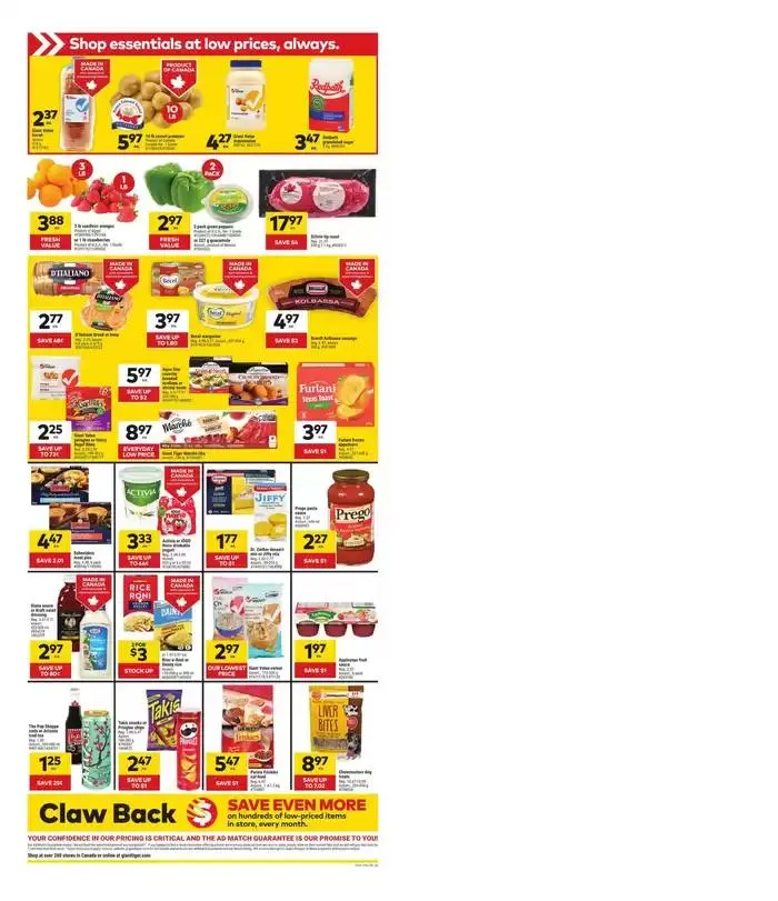 Wide range of offers from March 19 to March 25 2025 - flyer page 2