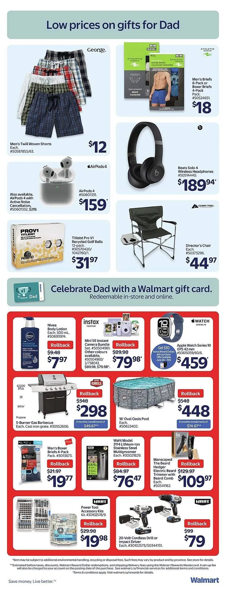 Walmart flyer from June 13 to July 4 2025 - flyer page 9