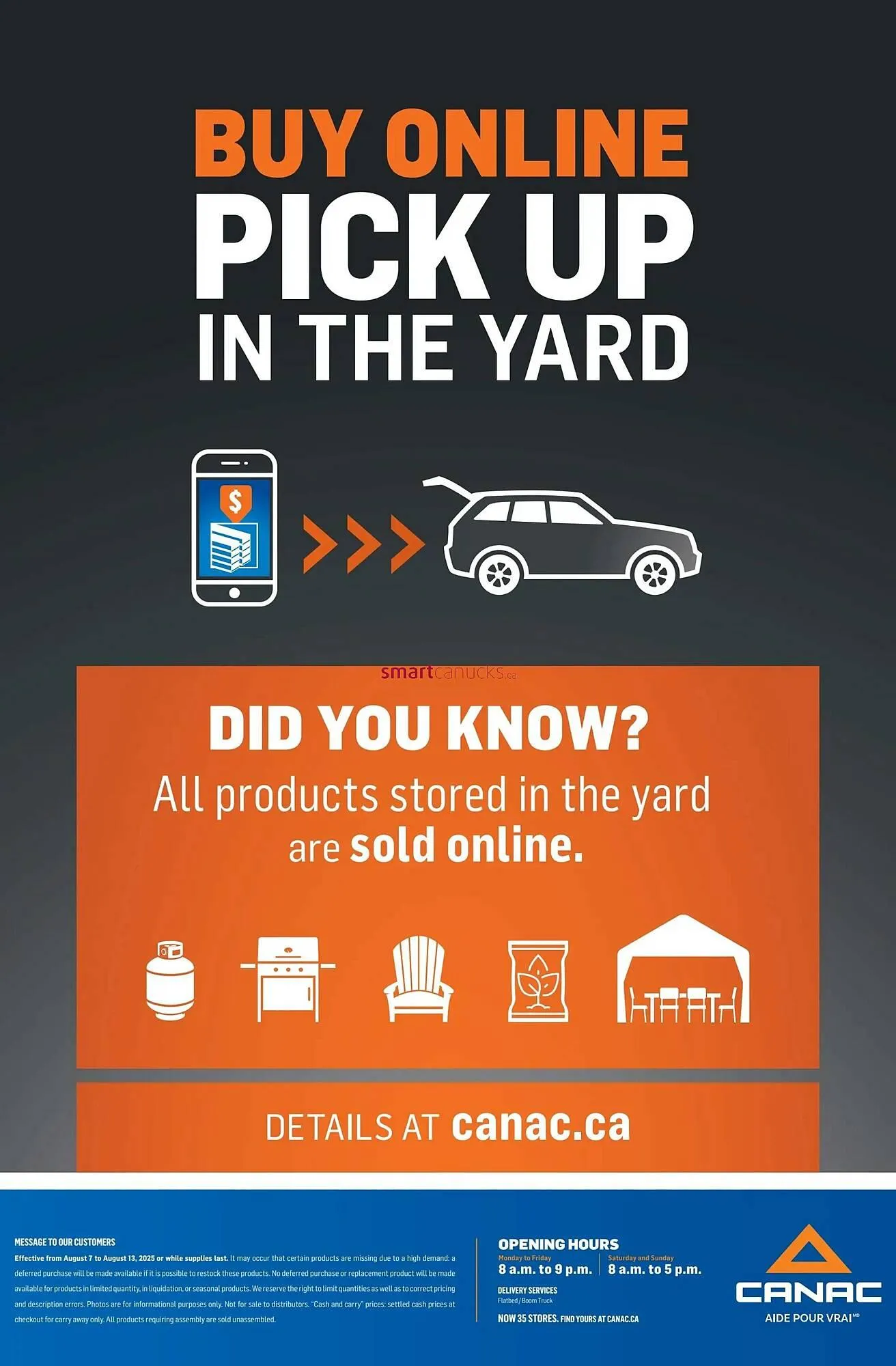 Canac flyer from August 7 to August 13 2025 - flyer page 14