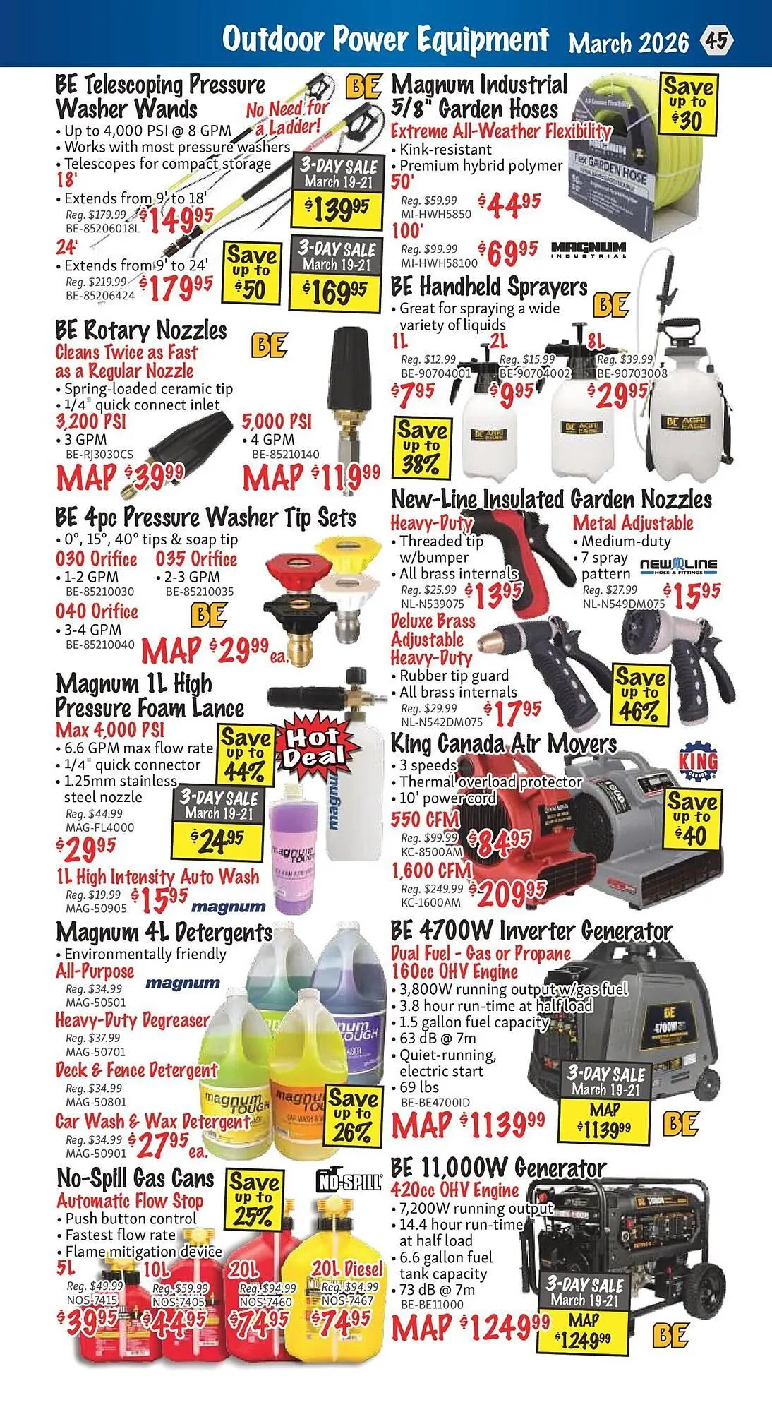 KMS Tools flyer from March 2 to March 16 2026 - flyer page 45