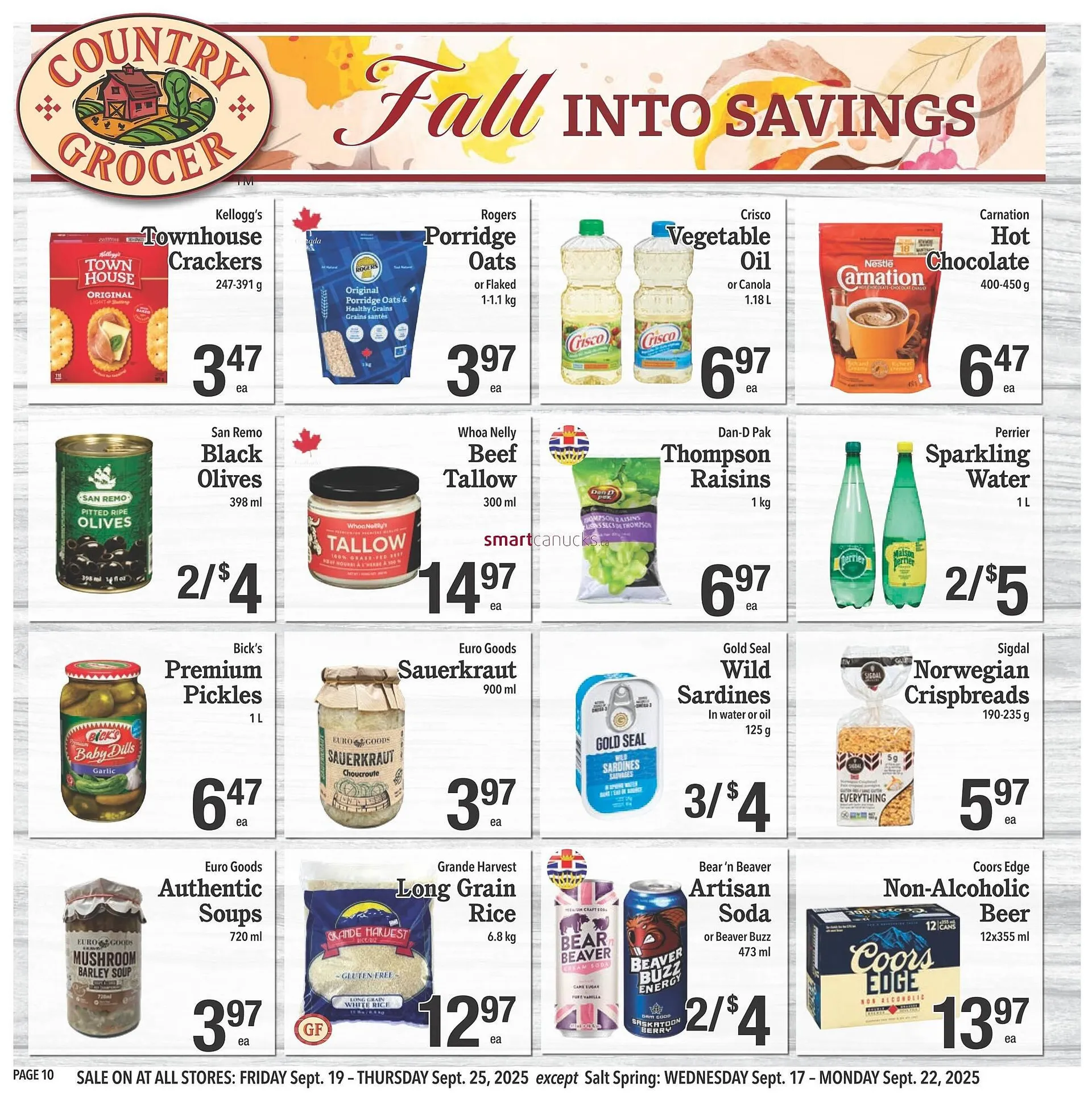 Country Grocer flyer from September 18 to September 24 2025 - flyer page 10