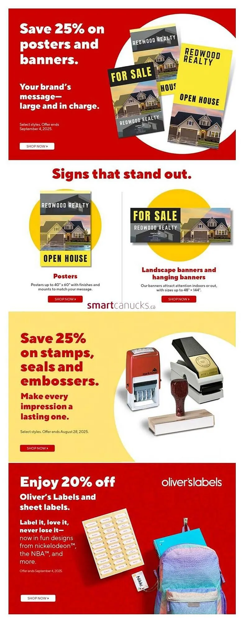 Staples flyer from August 22 to August 28 2025 - flyer page 19