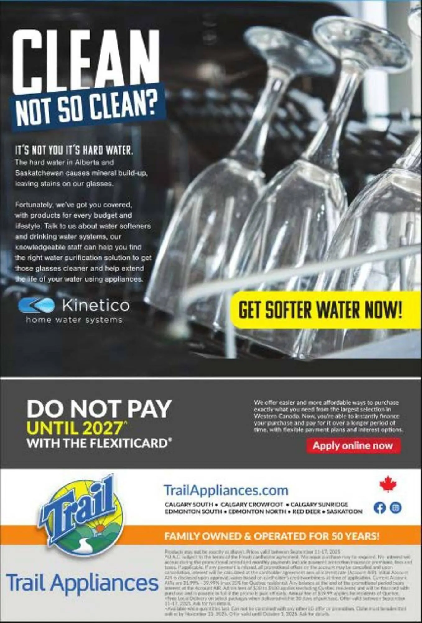Trail Appliances flyer from September 11 to September 17 2025 - flyer page 8
