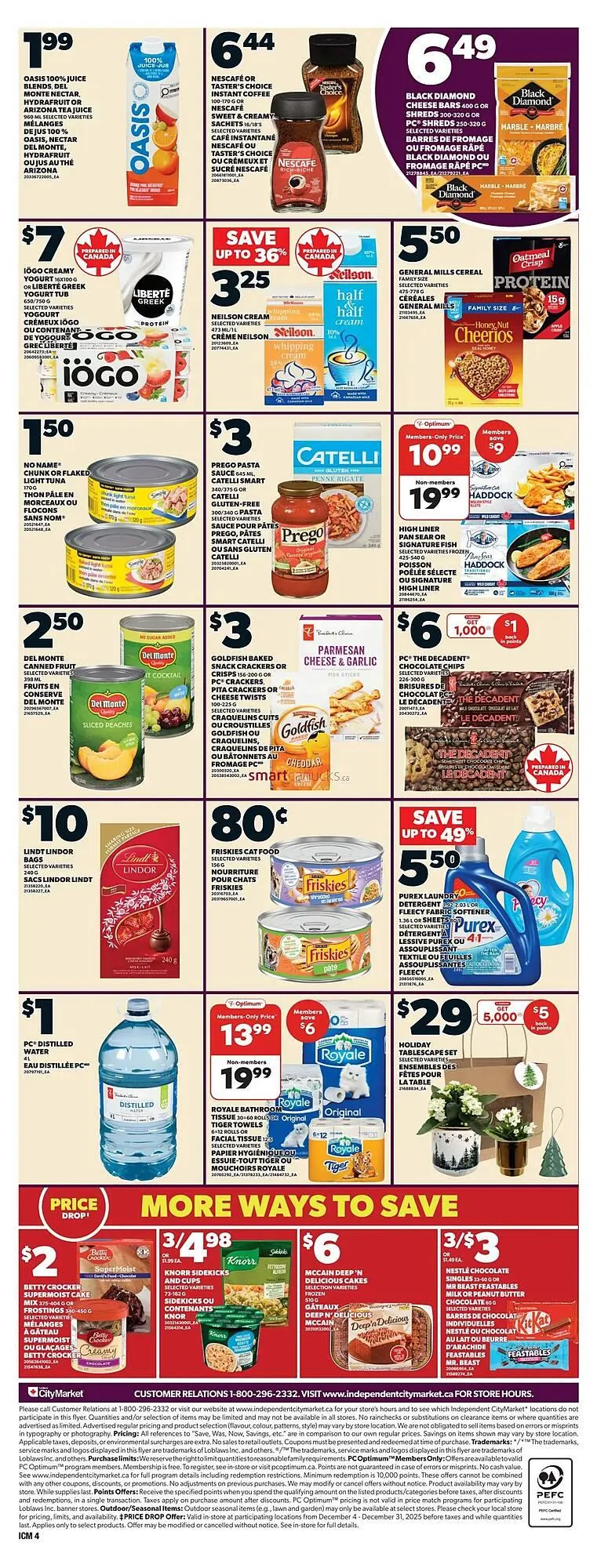 Loblaws flyer from December 4 to December 10 2025 - flyer page 2