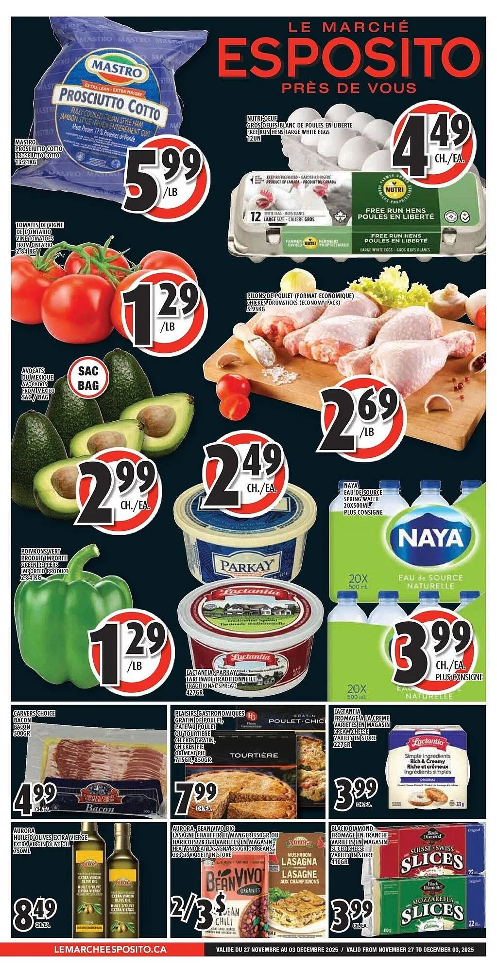 Esposito flyer from November 27 to December 4 2025 - flyer page 1