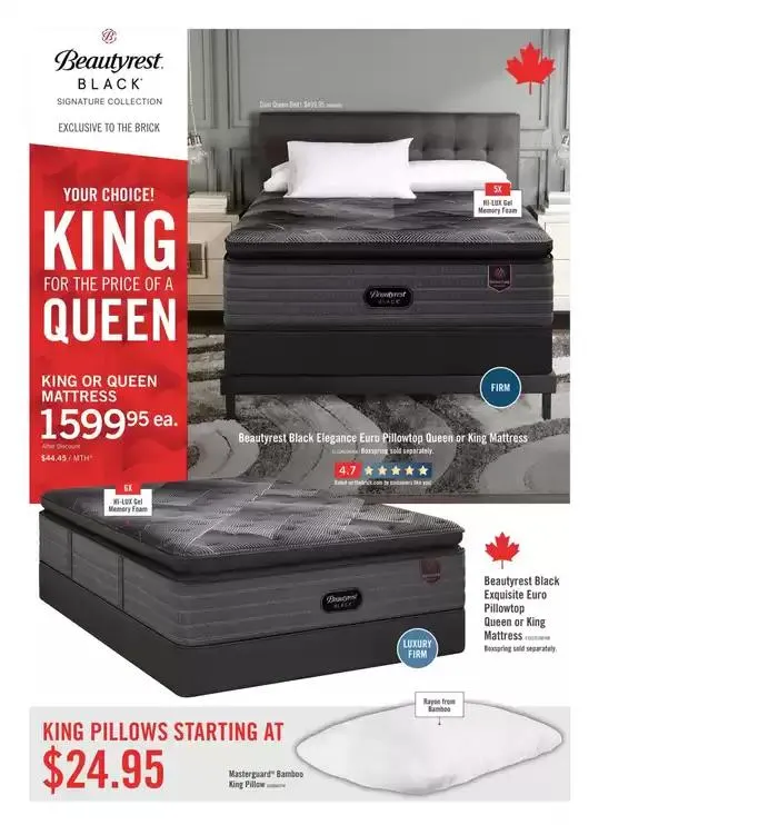 Brick Mattress Store from January 1 to January 13 2025 - flyer page 4