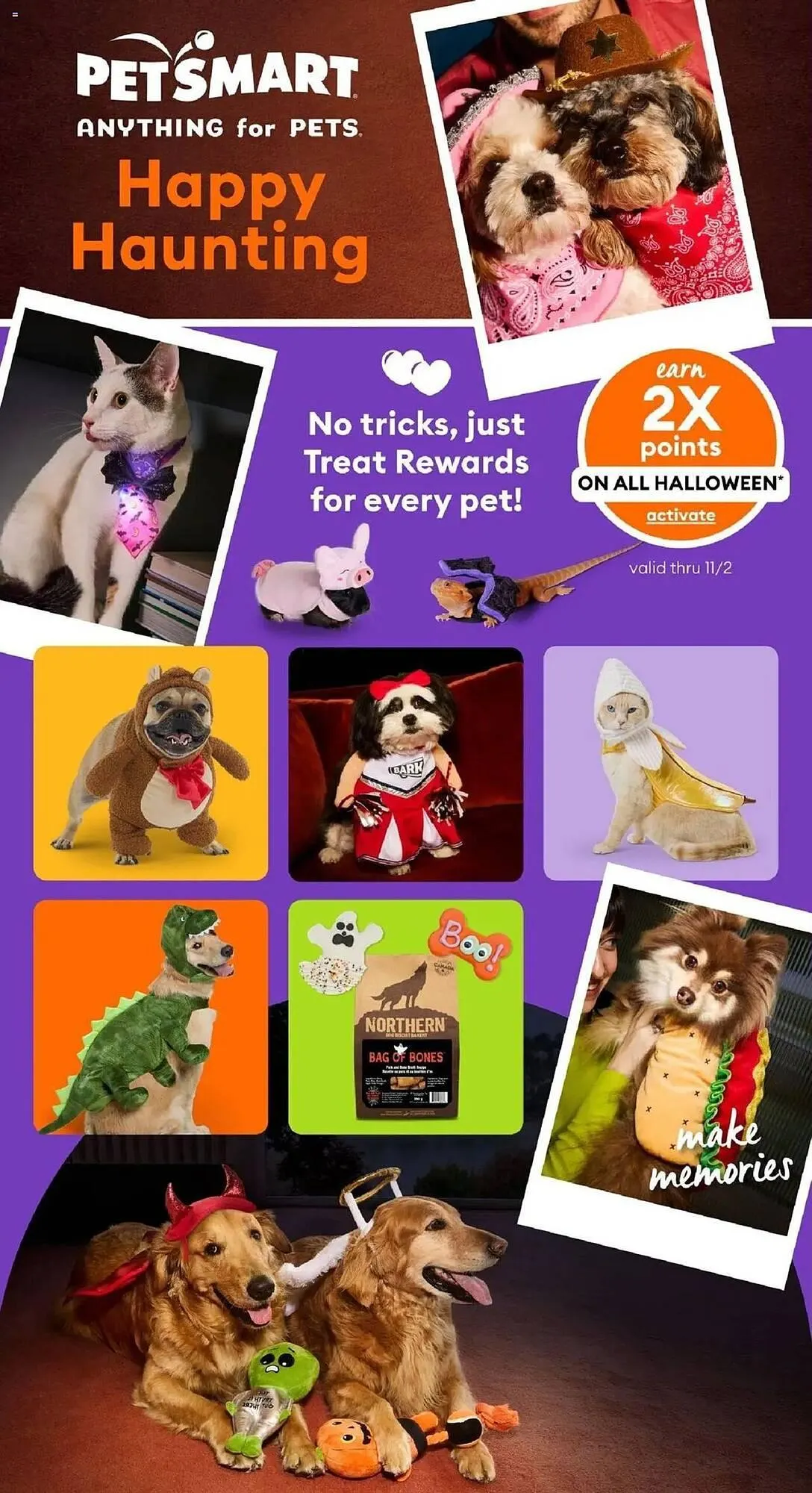 Petsmart flyer from September 8 to October 31 2025 - flyer page 1